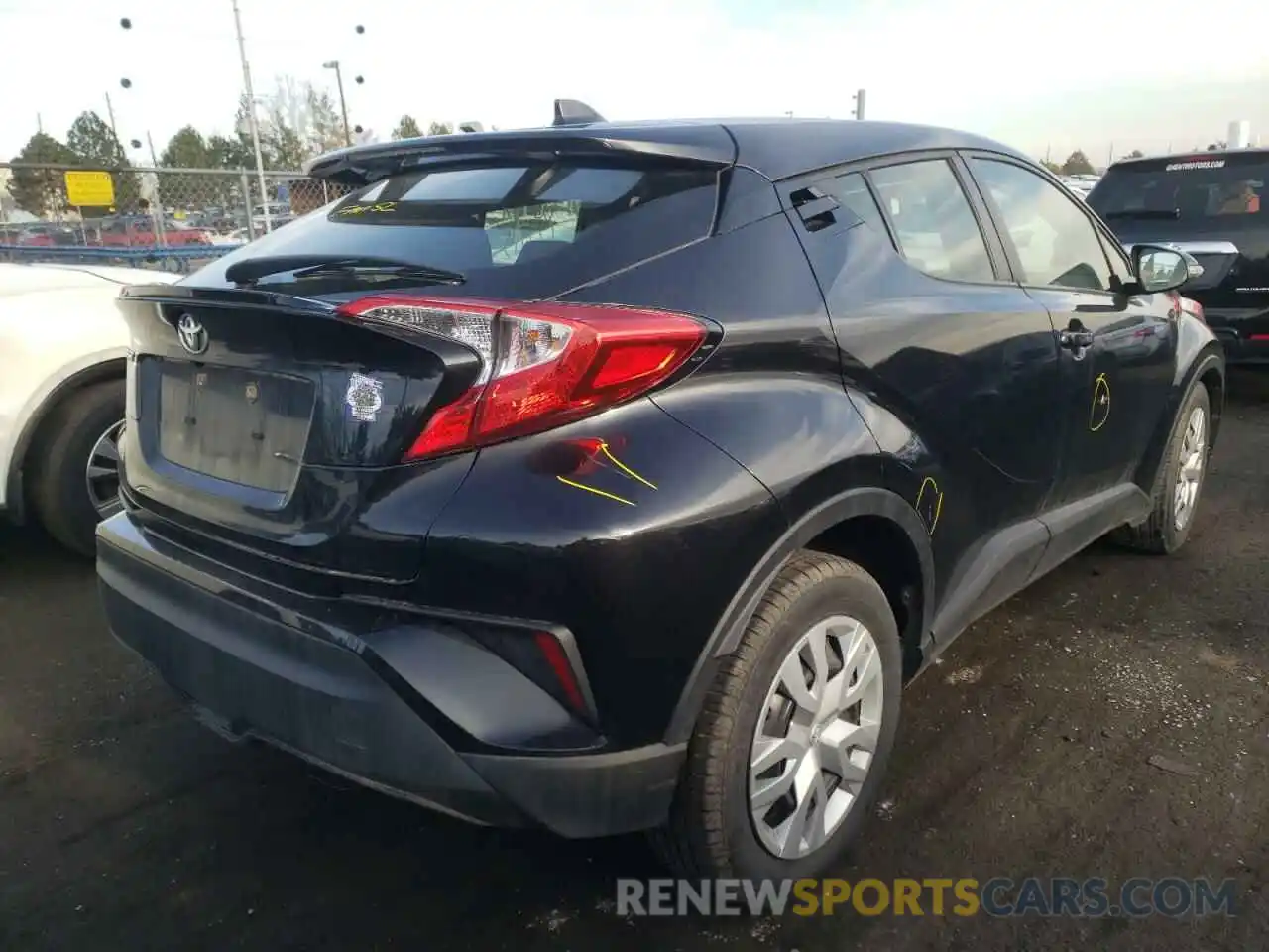 4 Photograph of a damaged car JTNKHMBX0K1041207 TOYOTA C-HR 2019