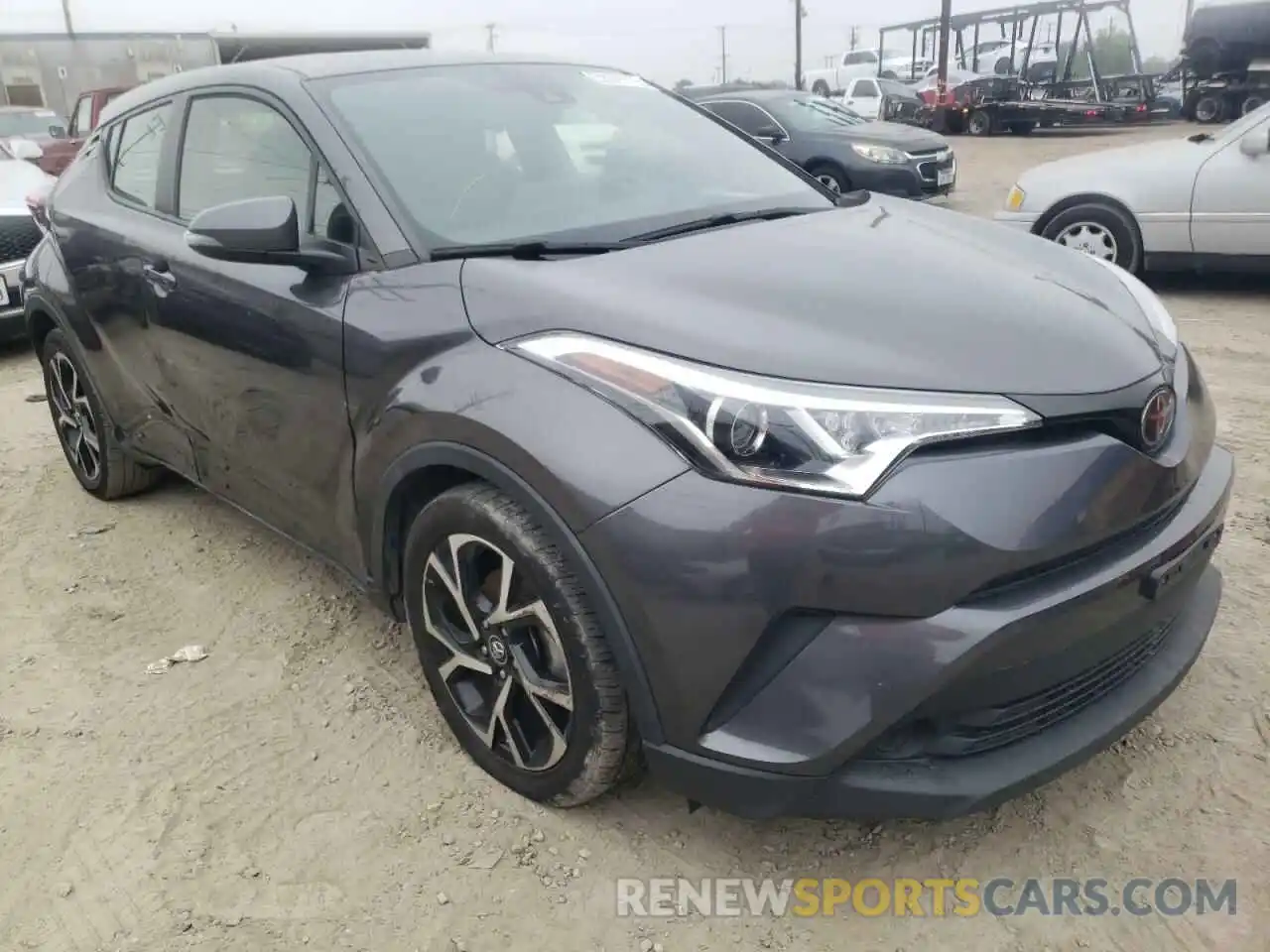 1 Photograph of a damaged car JTNKHMBX0K1041403 TOYOTA C-HR 2019