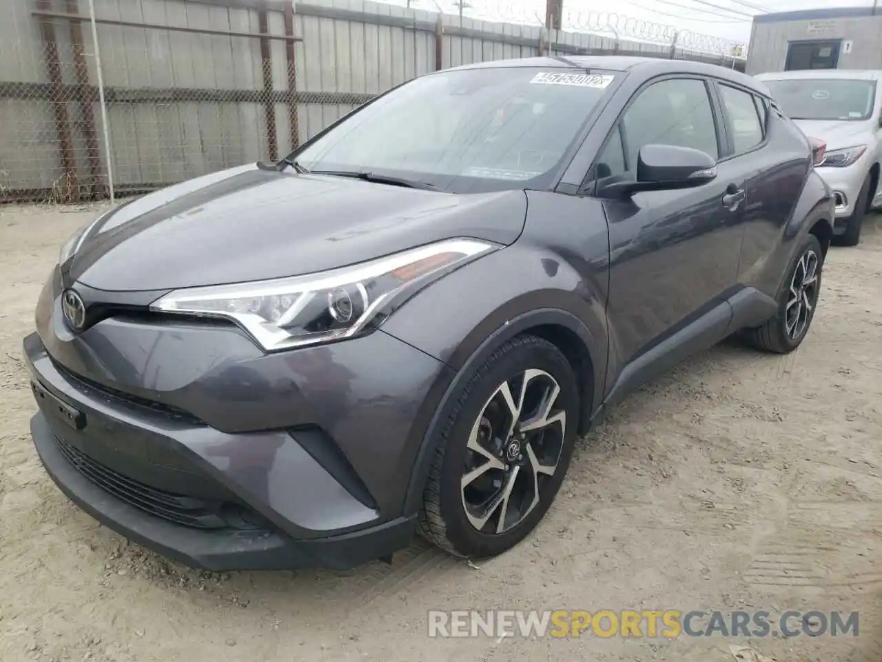 2 Photograph of a damaged car JTNKHMBX0K1041403 TOYOTA C-HR 2019