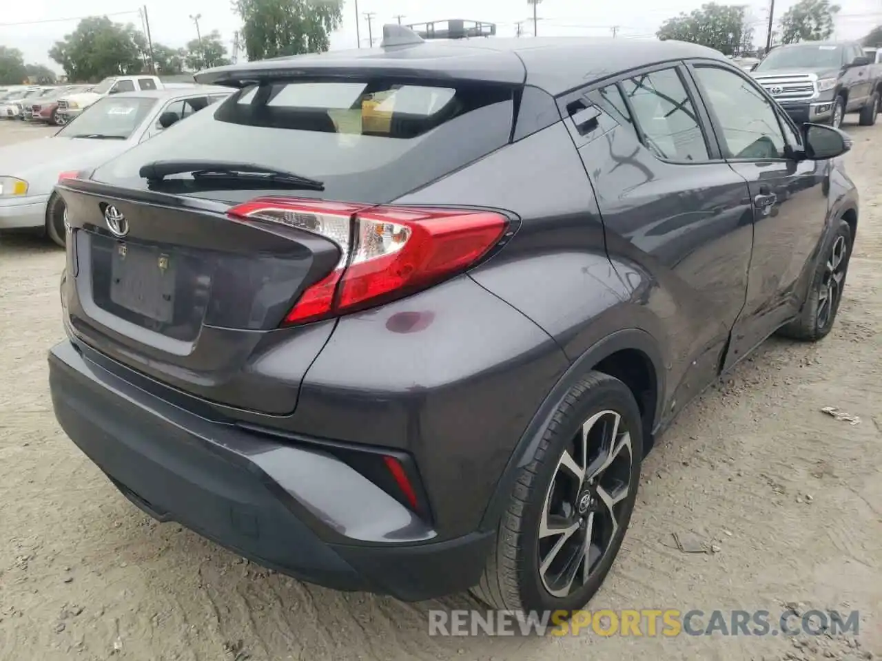 4 Photograph of a damaged car JTNKHMBX0K1041403 TOYOTA C-HR 2019