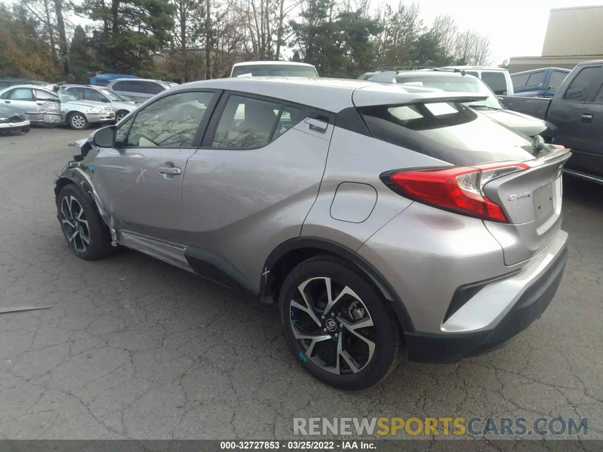 3 Photograph of a damaged car JTNKHMBX0K1041594 TOYOTA C-HR 2019