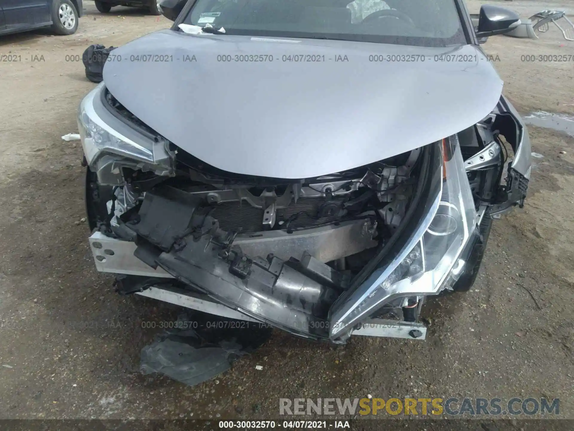 6 Photograph of a damaged car JTNKHMBX0K1042390 TOYOTA C-HR 2019