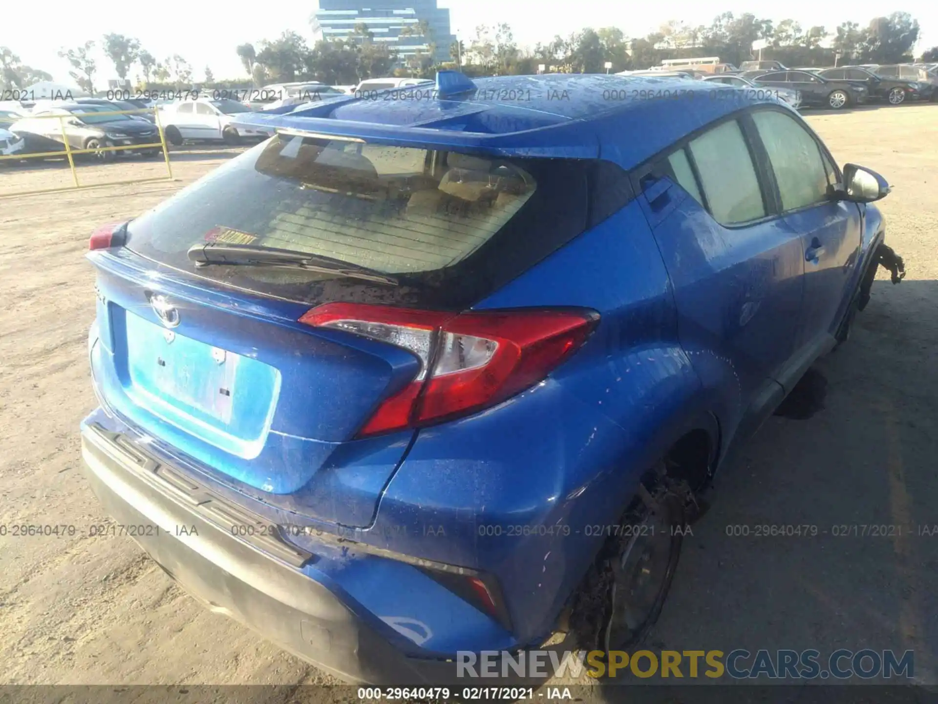 4 Photograph of a damaged car JTNKHMBX0K1042583 TOYOTA C-HR 2019