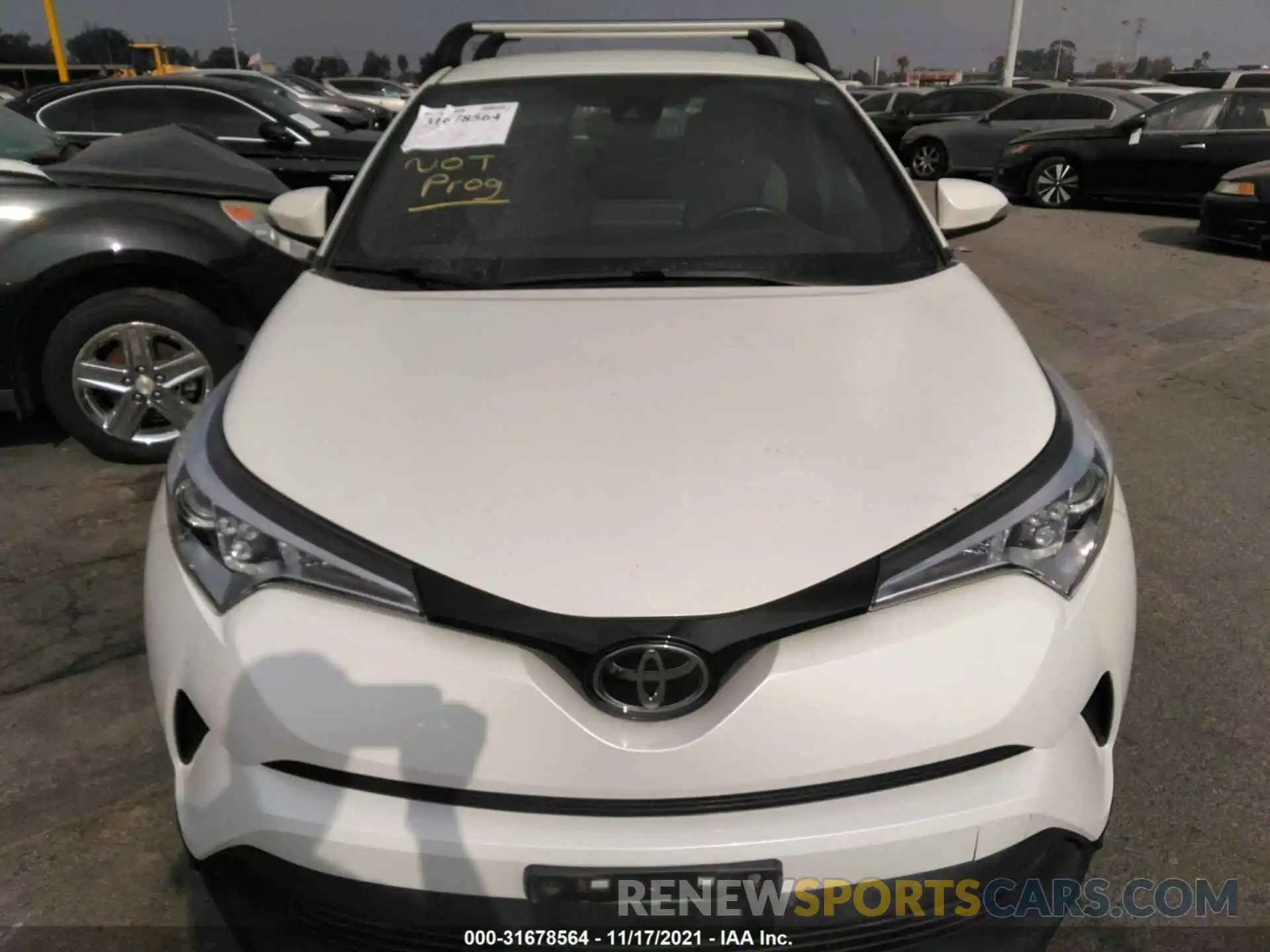 6 Photograph of a damaged car JTNKHMBX0K1044091 TOYOTA C-HR 2019