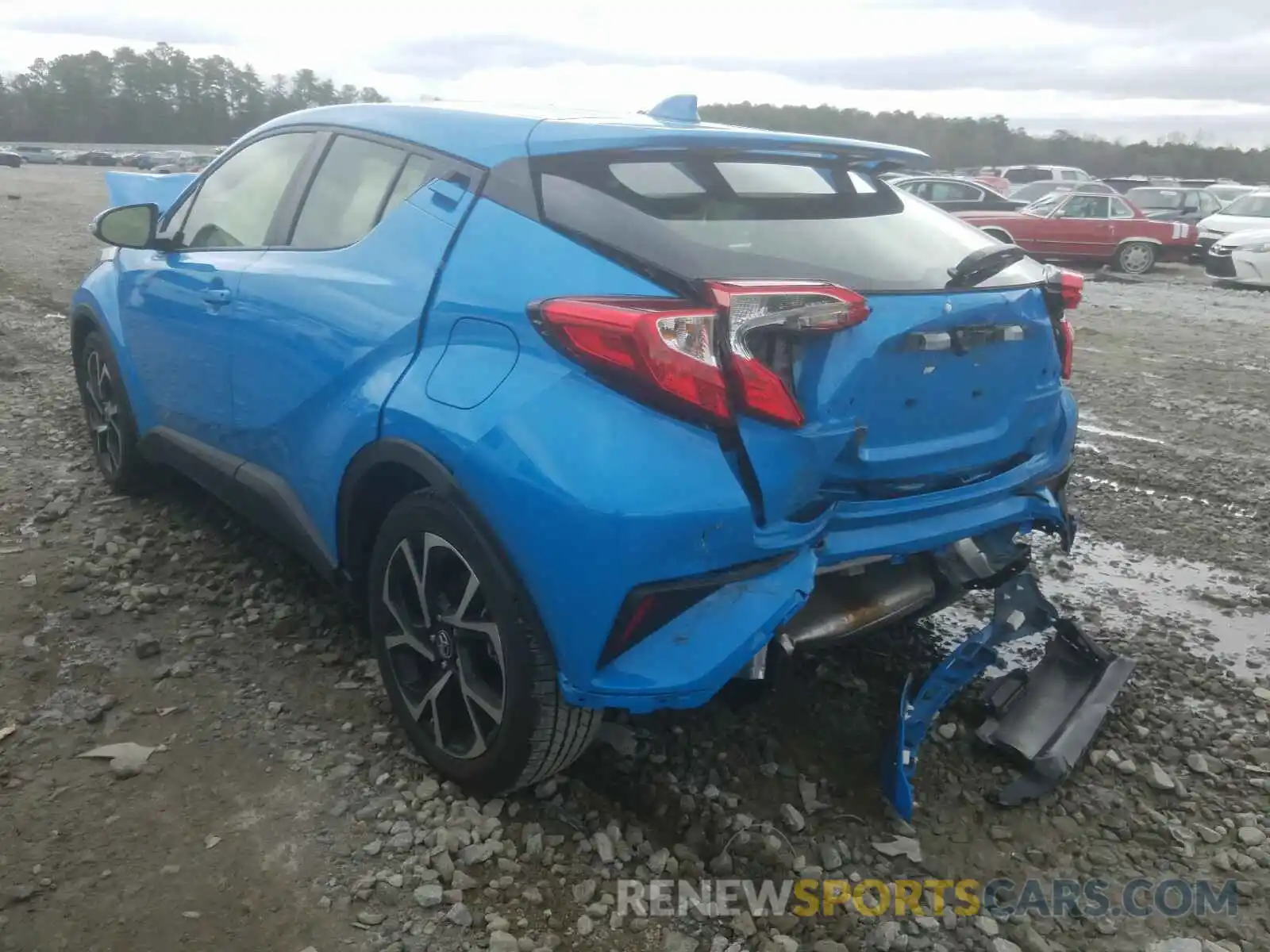 3 Photograph of a damaged car JTNKHMBX0K1046441 TOYOTA C-HR 2019