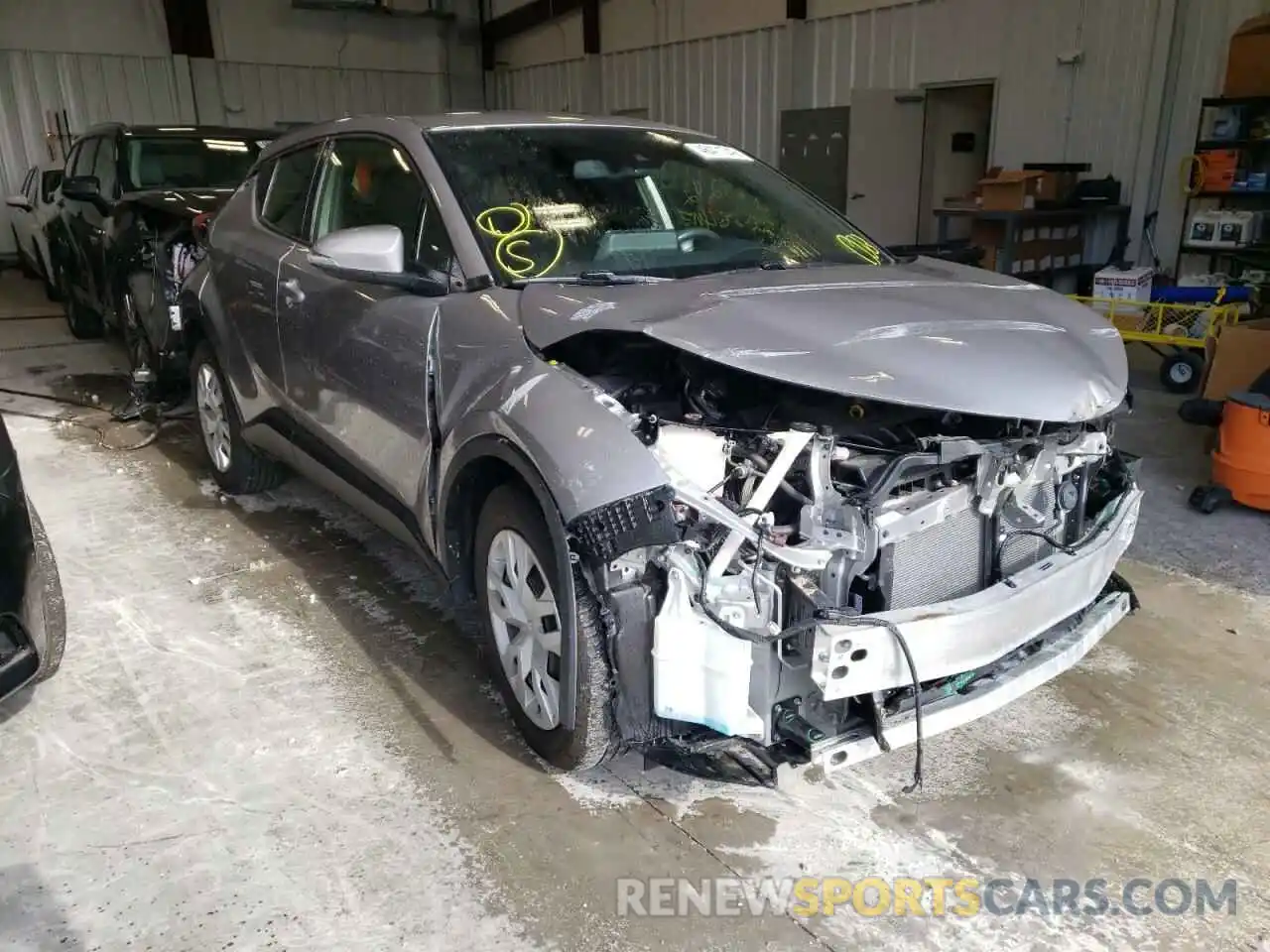 1 Photograph of a damaged car JTNKHMBX0K1046830 TOYOTA C-HR 2019