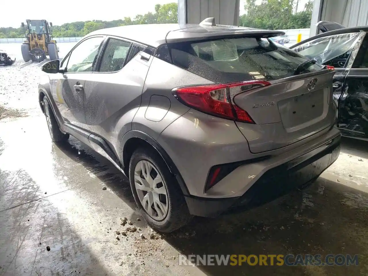 3 Photograph of a damaged car JTNKHMBX0K1046830 TOYOTA C-HR 2019