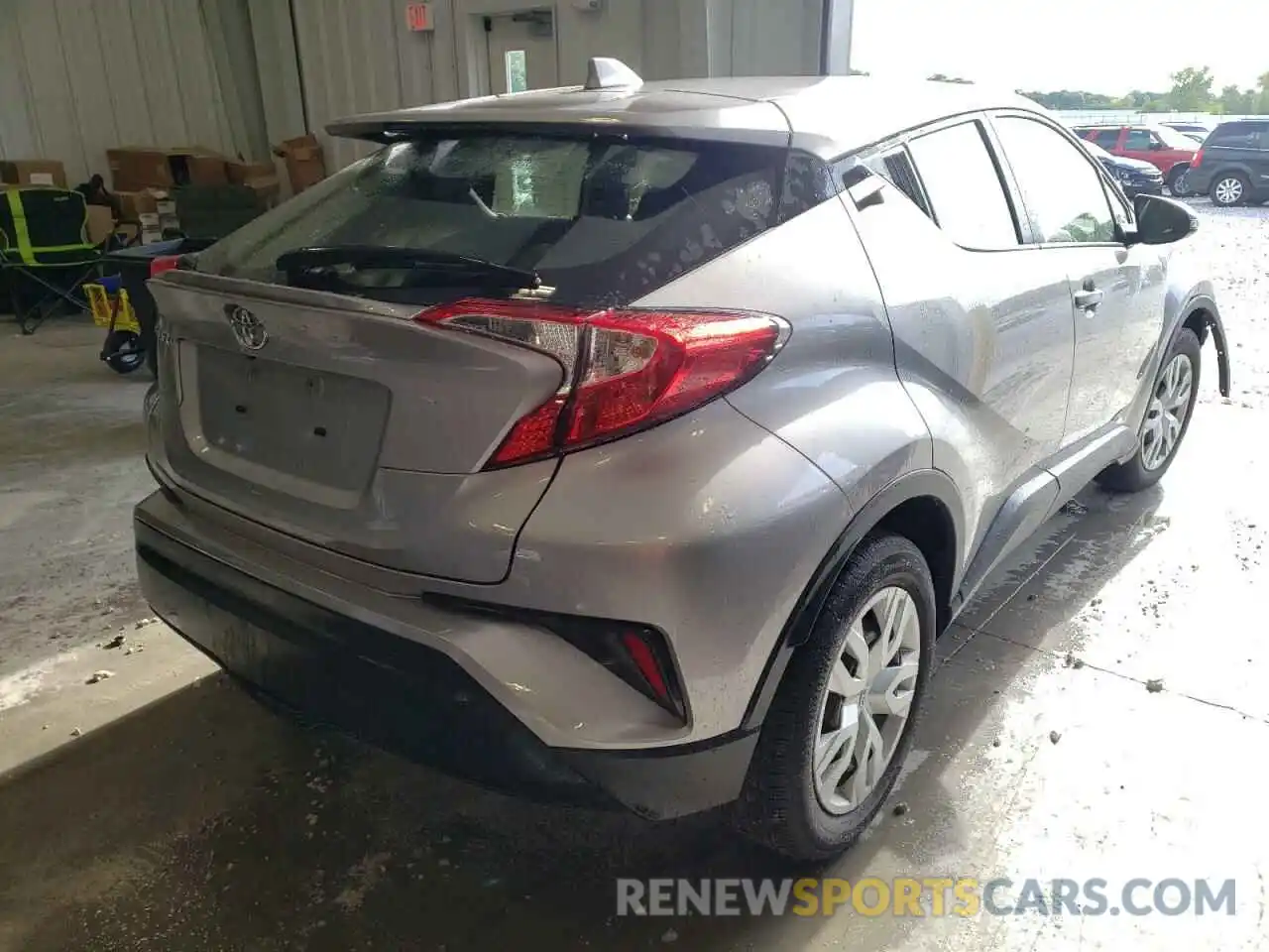 4 Photograph of a damaged car JTNKHMBX0K1046830 TOYOTA C-HR 2019