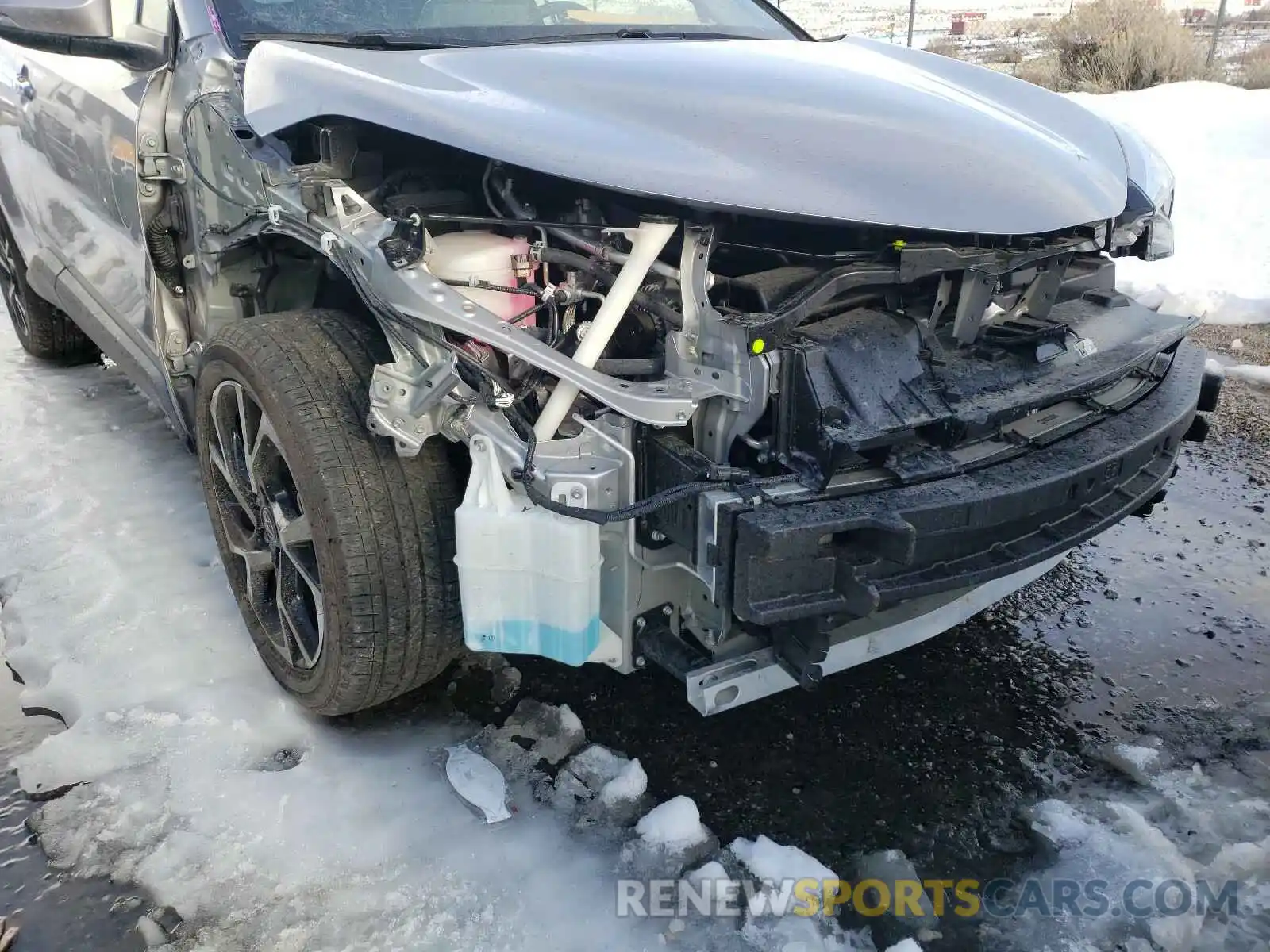 9 Photograph of a damaged car JTNKHMBX0K1047122 TOYOTA C-HR 2019