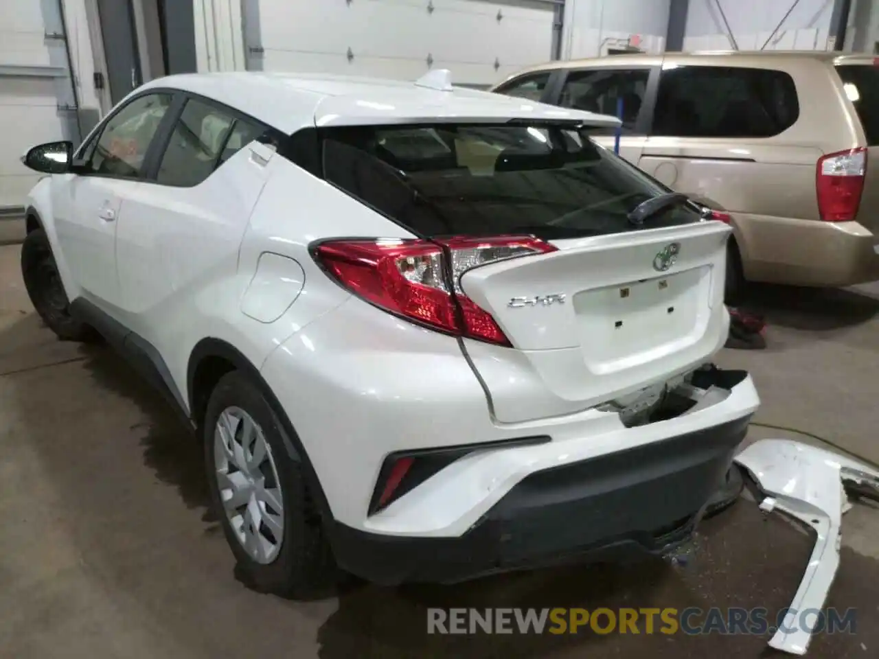 3 Photograph of a damaged car JTNKHMBX0K1047184 TOYOTA C-HR 2019