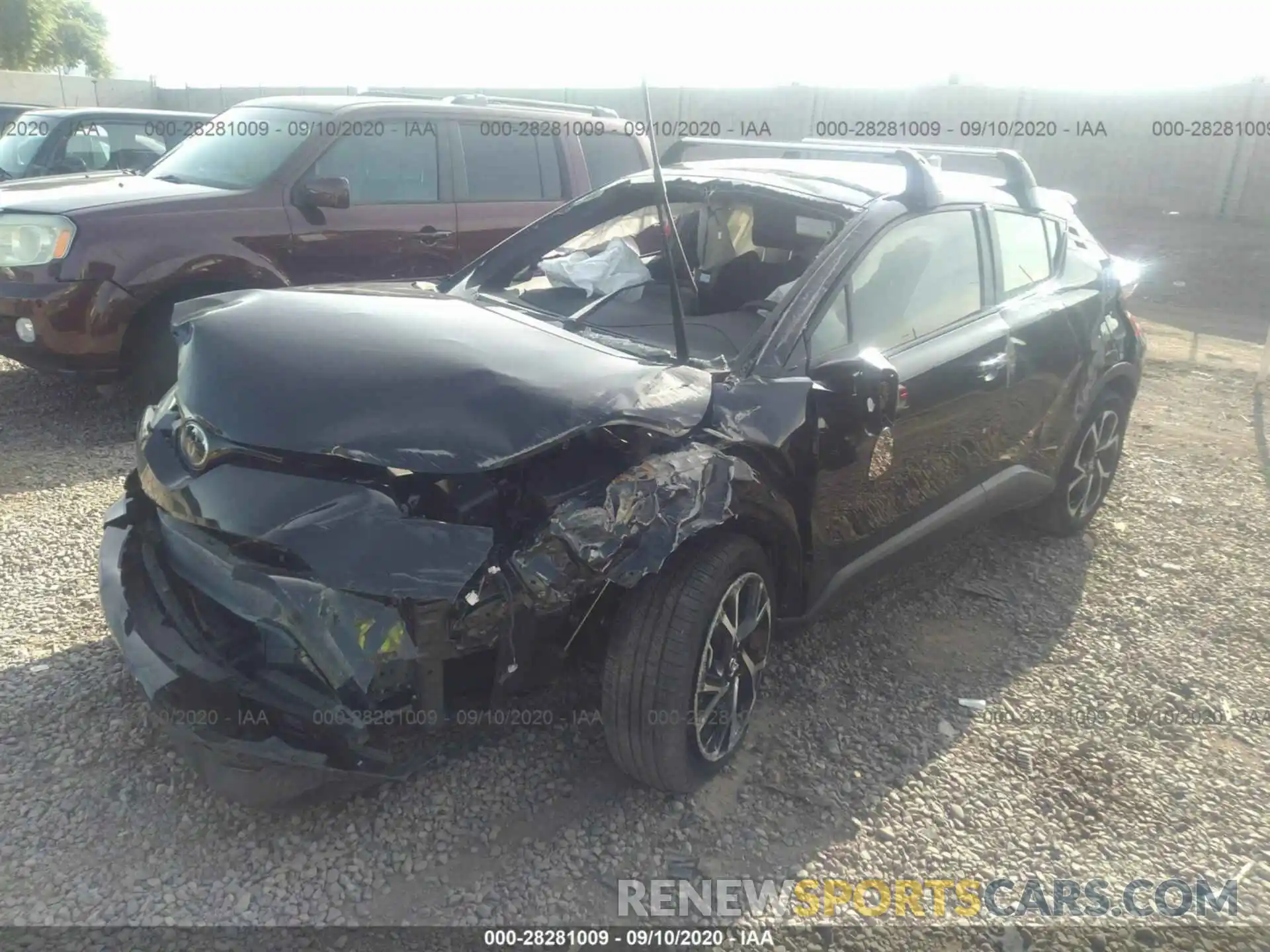 2 Photograph of a damaged car JTNKHMBX0K1047606 TOYOTA C-HR 2019