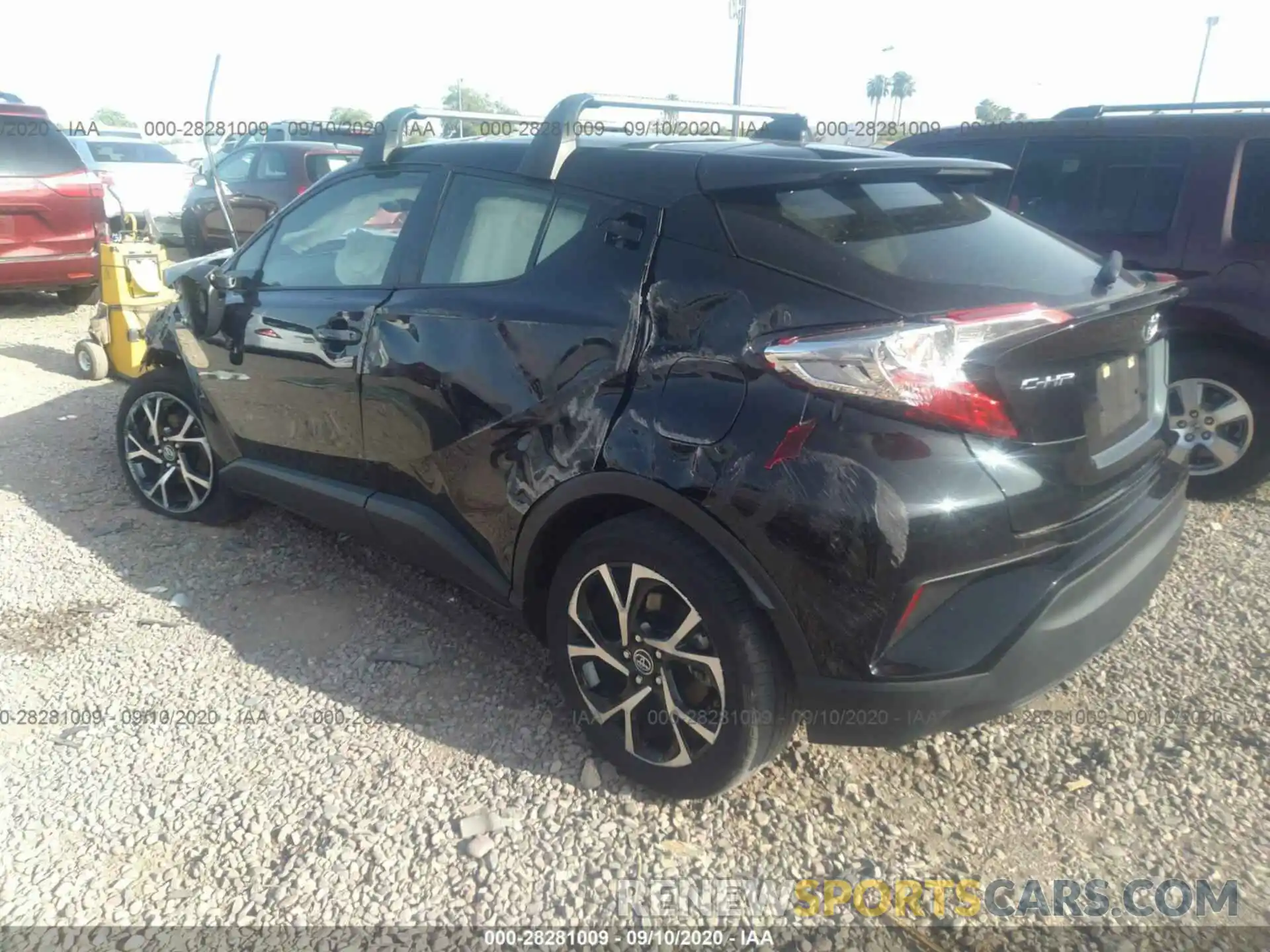 3 Photograph of a damaged car JTNKHMBX0K1047606 TOYOTA C-HR 2019