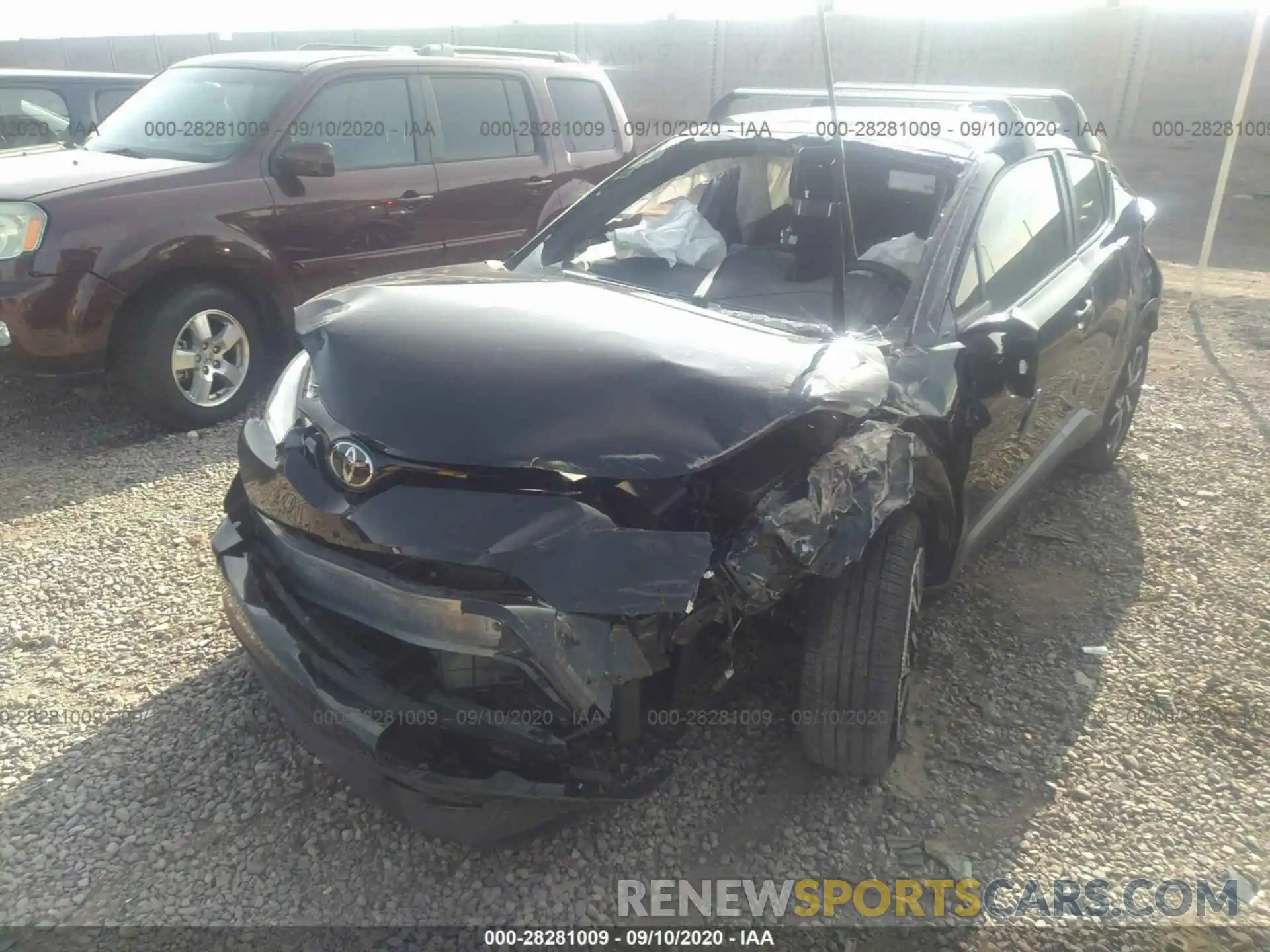 6 Photograph of a damaged car JTNKHMBX0K1047606 TOYOTA C-HR 2019