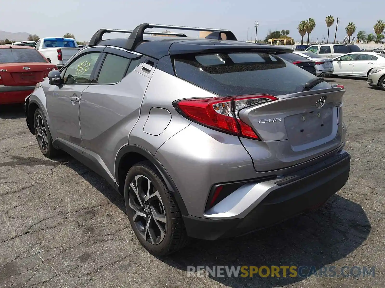 3 Photograph of a damaged car JTNKHMBX0K1048142 TOYOTA C-HR 2019