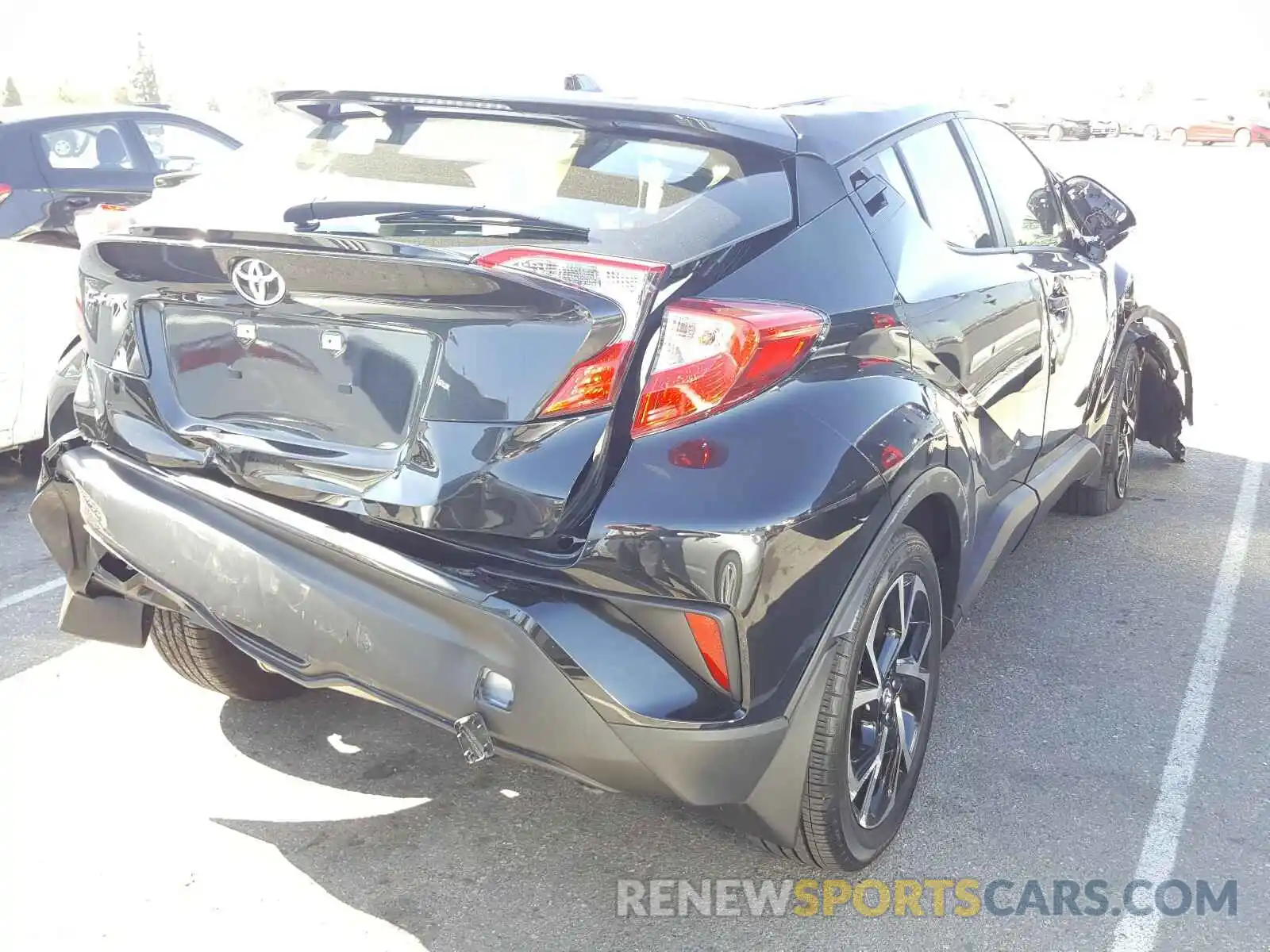 4 Photograph of a damaged car JTNKHMBX0K1048562 TOYOTA C-HR 2019