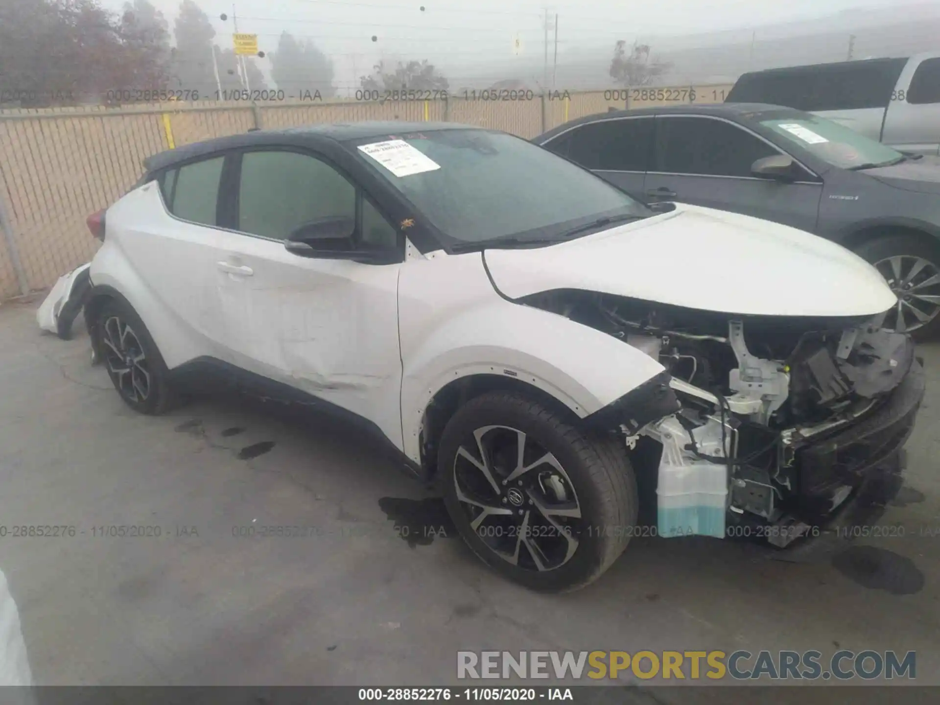 1 Photograph of a damaged car JTNKHMBX0K1049324 TOYOTA C-HR 2019