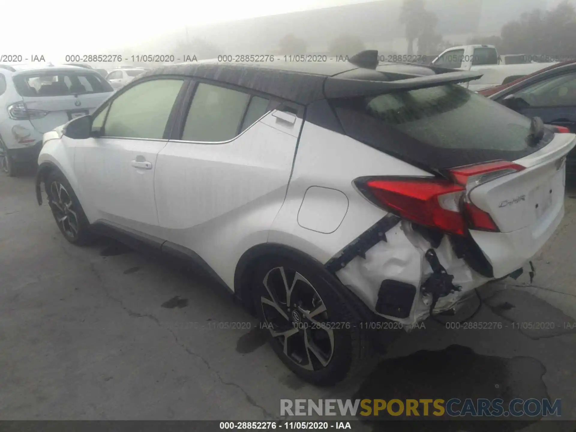 3 Photograph of a damaged car JTNKHMBX0K1049324 TOYOTA C-HR 2019