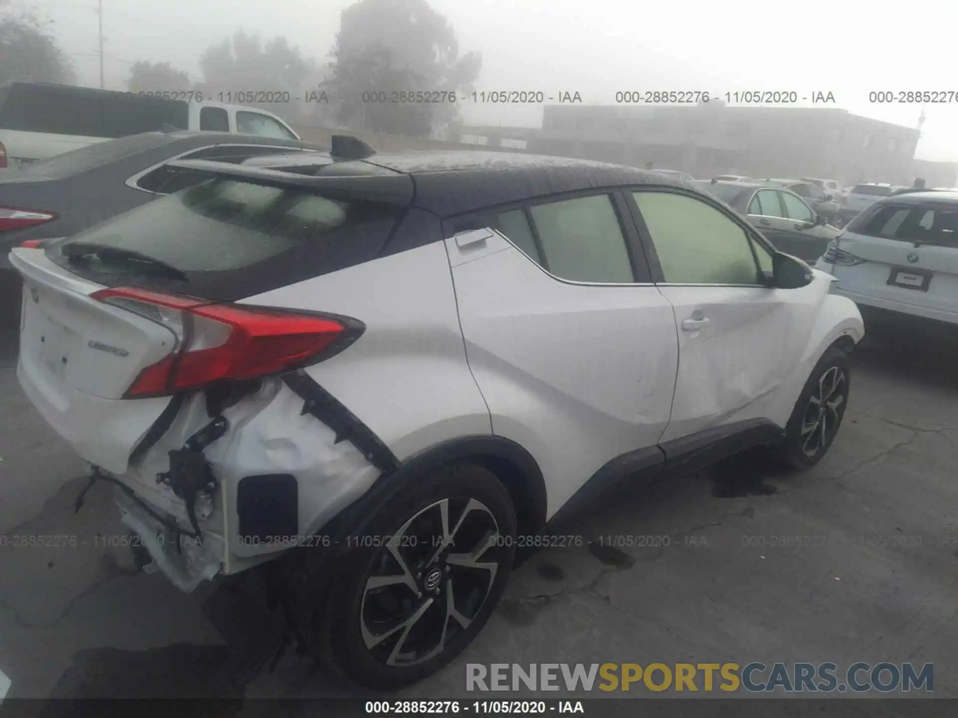 4 Photograph of a damaged car JTNKHMBX0K1049324 TOYOTA C-HR 2019