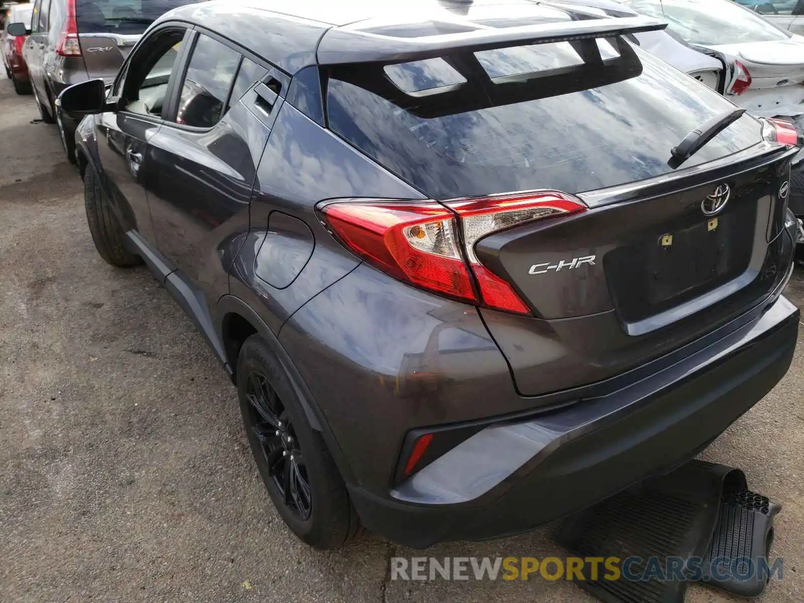 3 Photograph of a damaged car JTNKHMBX0K1049436 TOYOTA C-HR 2019