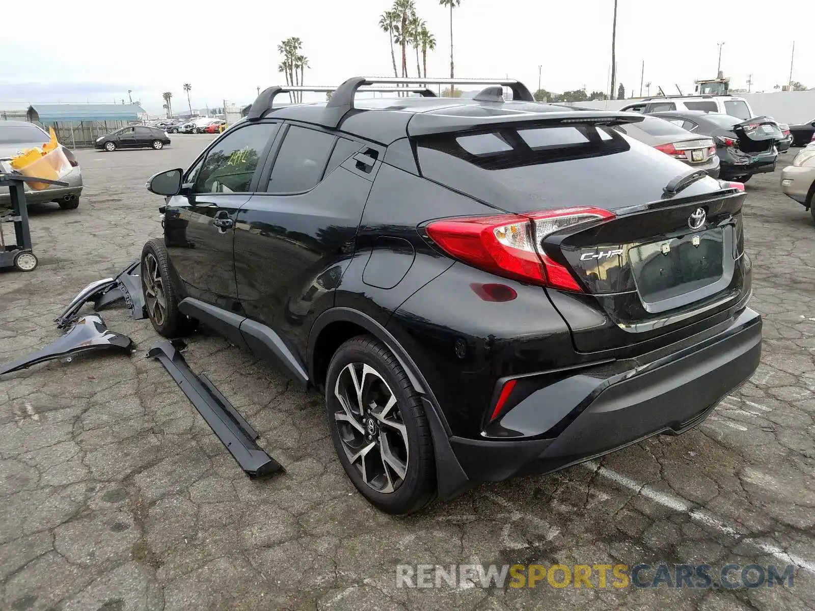 3 Photograph of a damaged car JTNKHMBX0K1049484 TOYOTA C-HR 2019