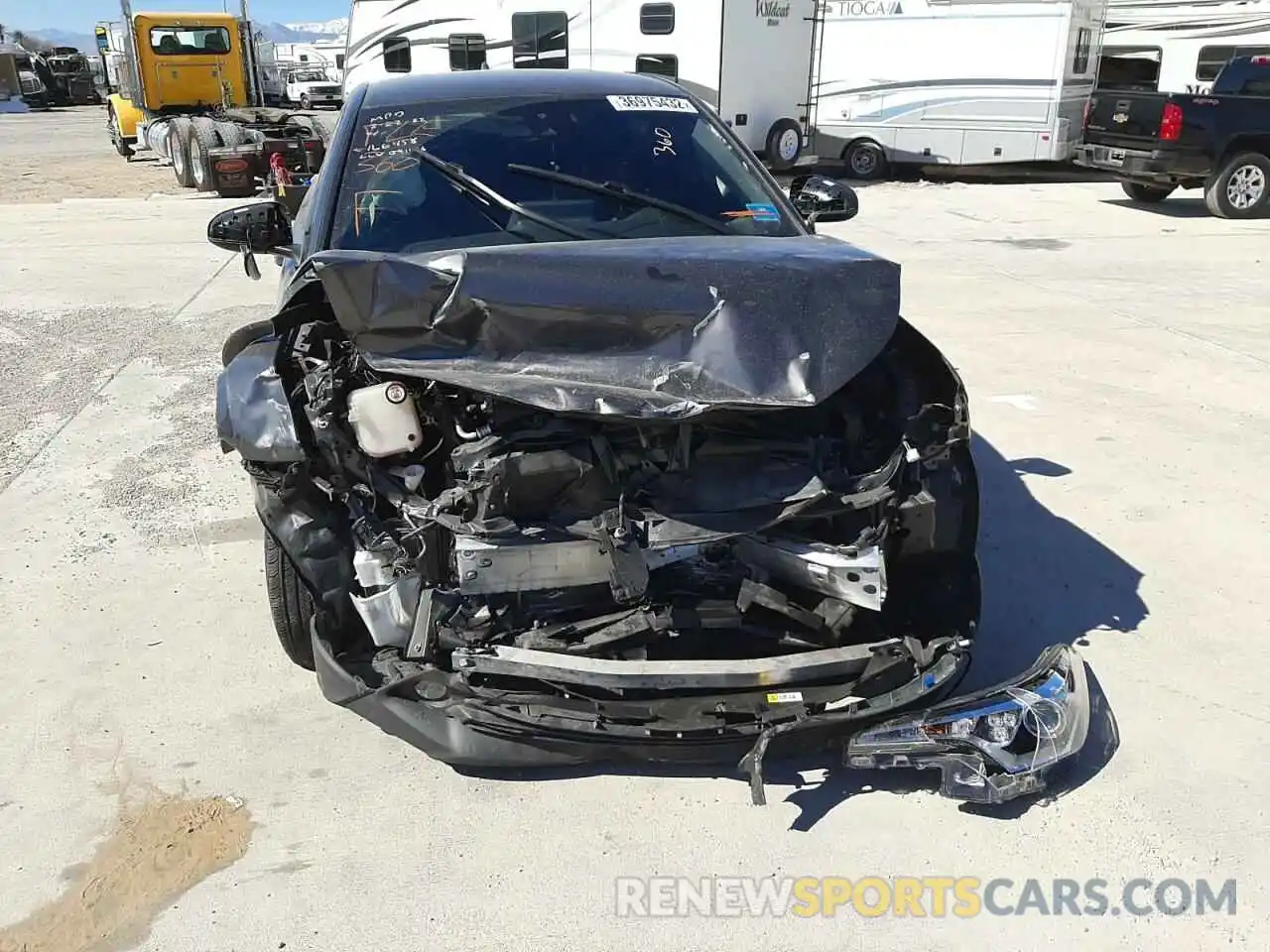 9 Photograph of a damaged car JTNKHMBX0K1050022 TOYOTA C-HR 2019