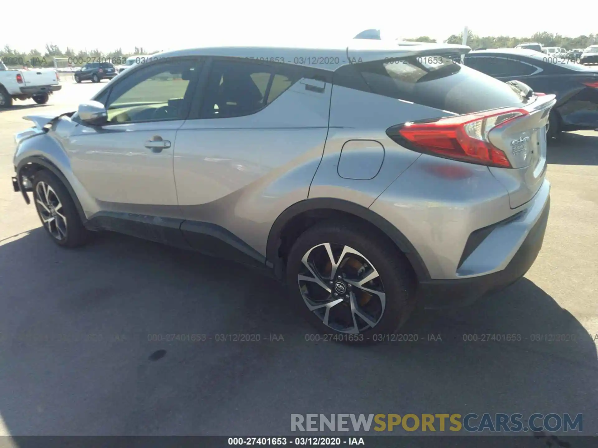 3 Photograph of a damaged car JTNKHMBX0K1051168 TOYOTA C-HR 2019