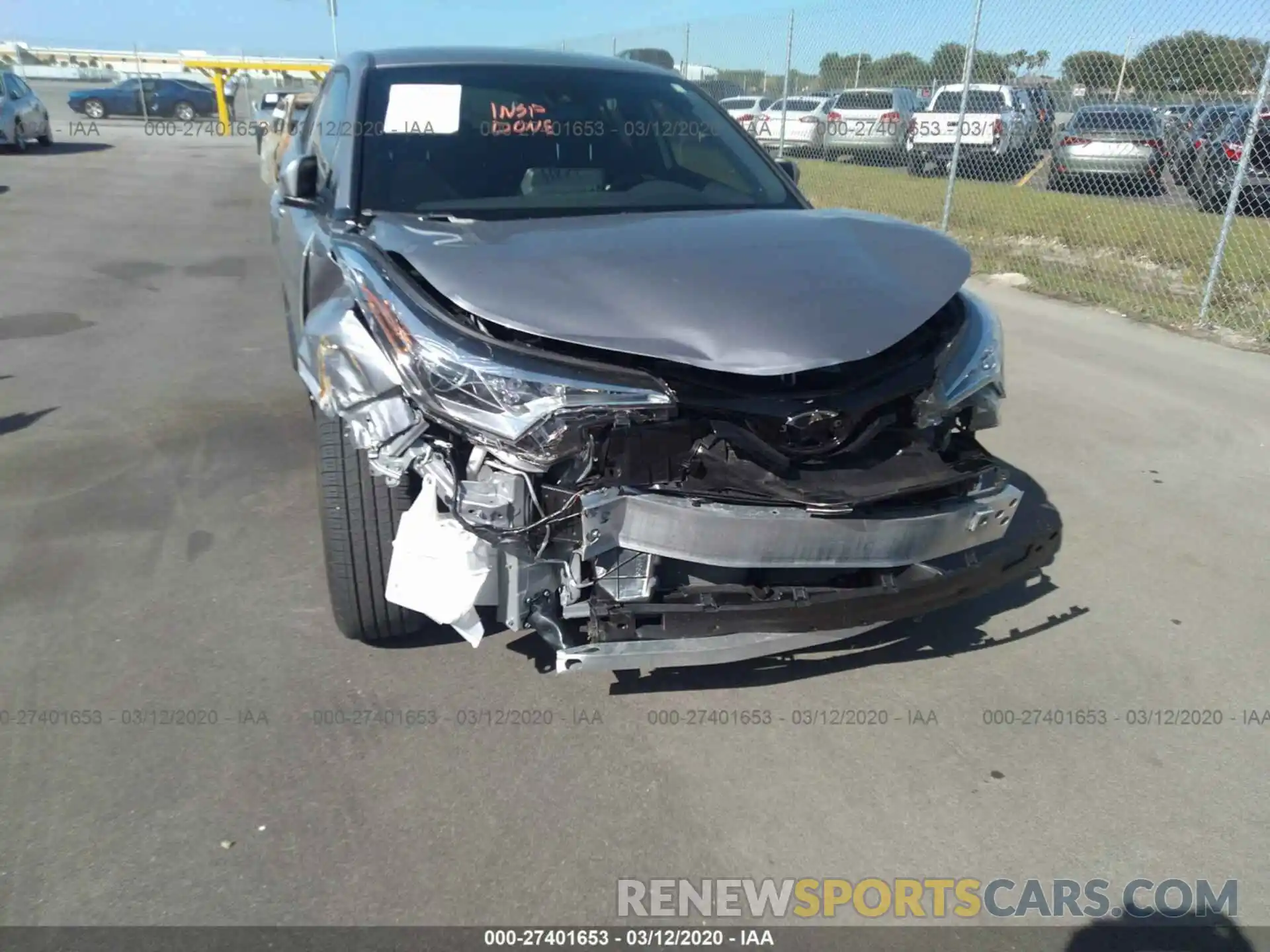 6 Photograph of a damaged car JTNKHMBX0K1051168 TOYOTA C-HR 2019