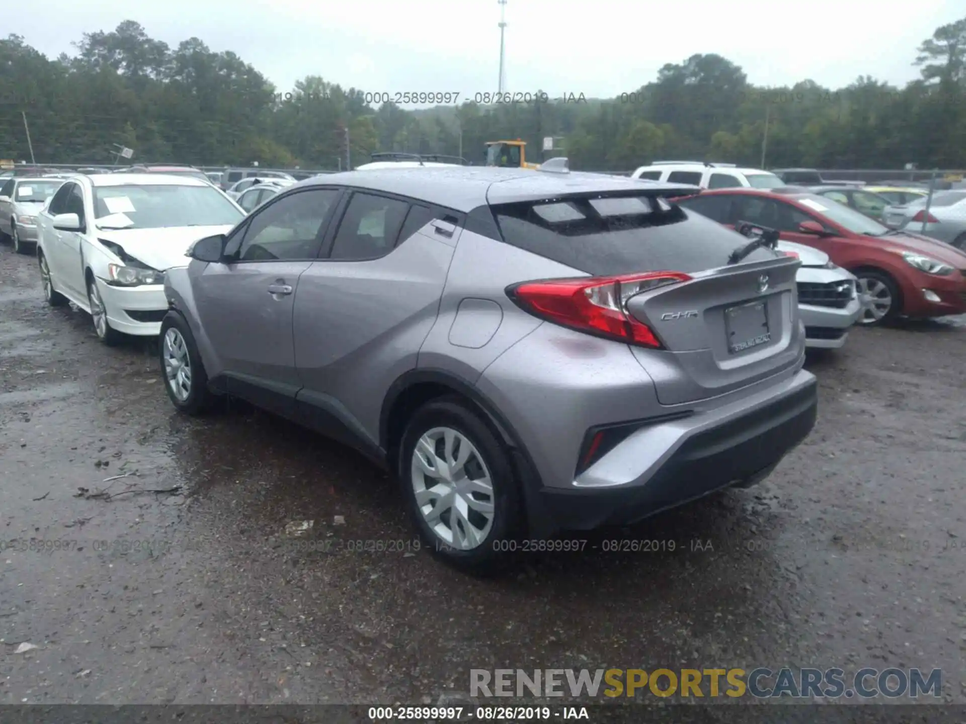 3 Photograph of a damaged car JTNKHMBX0K1051218 TOYOTA C-HR 2019