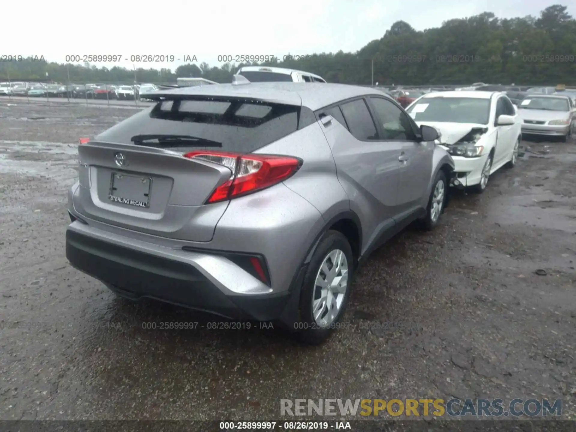 4 Photograph of a damaged car JTNKHMBX0K1051218 TOYOTA C-HR 2019