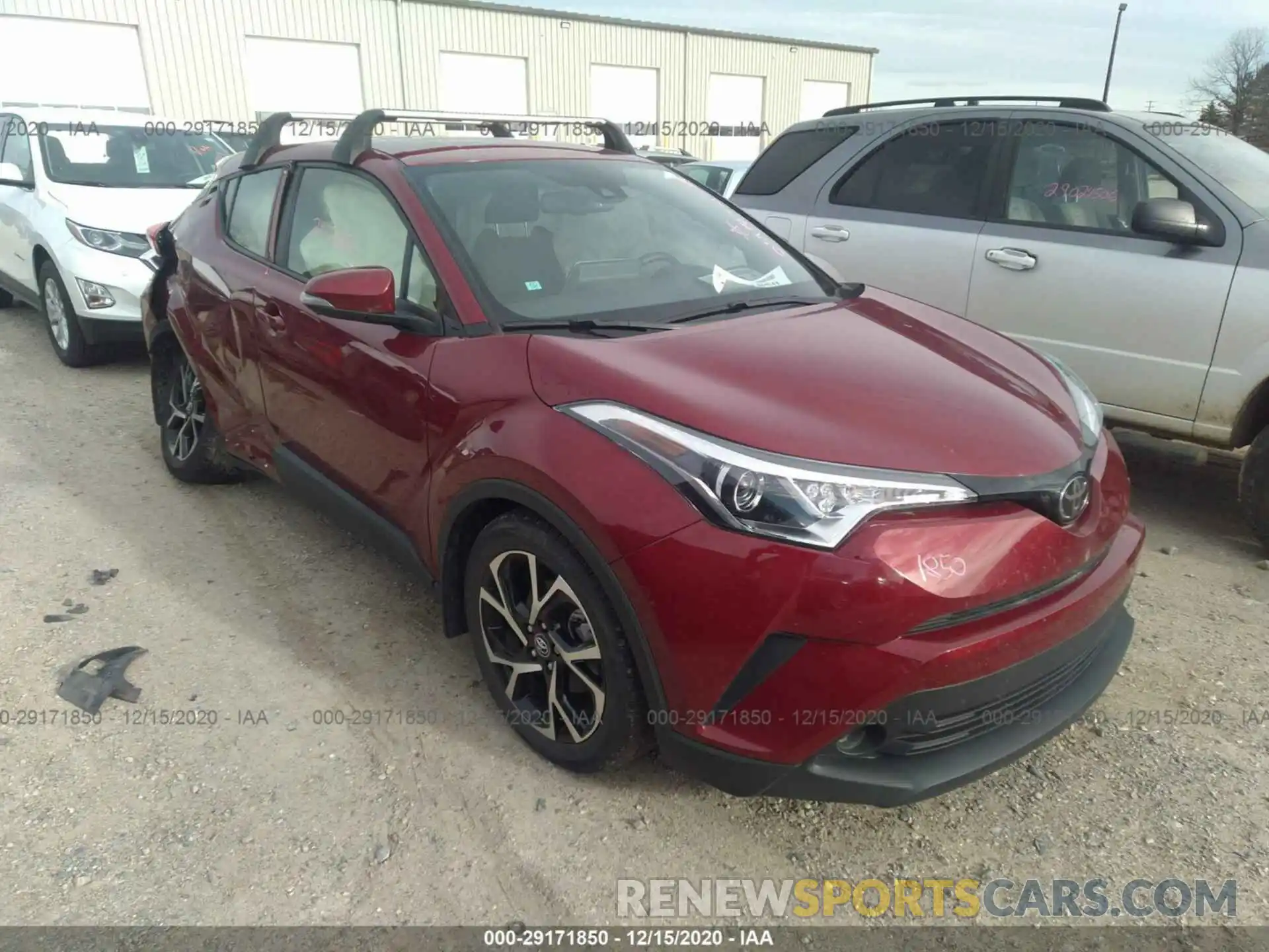 1 Photograph of a damaged car JTNKHMBX0K1051364 TOYOTA C-HR 2019