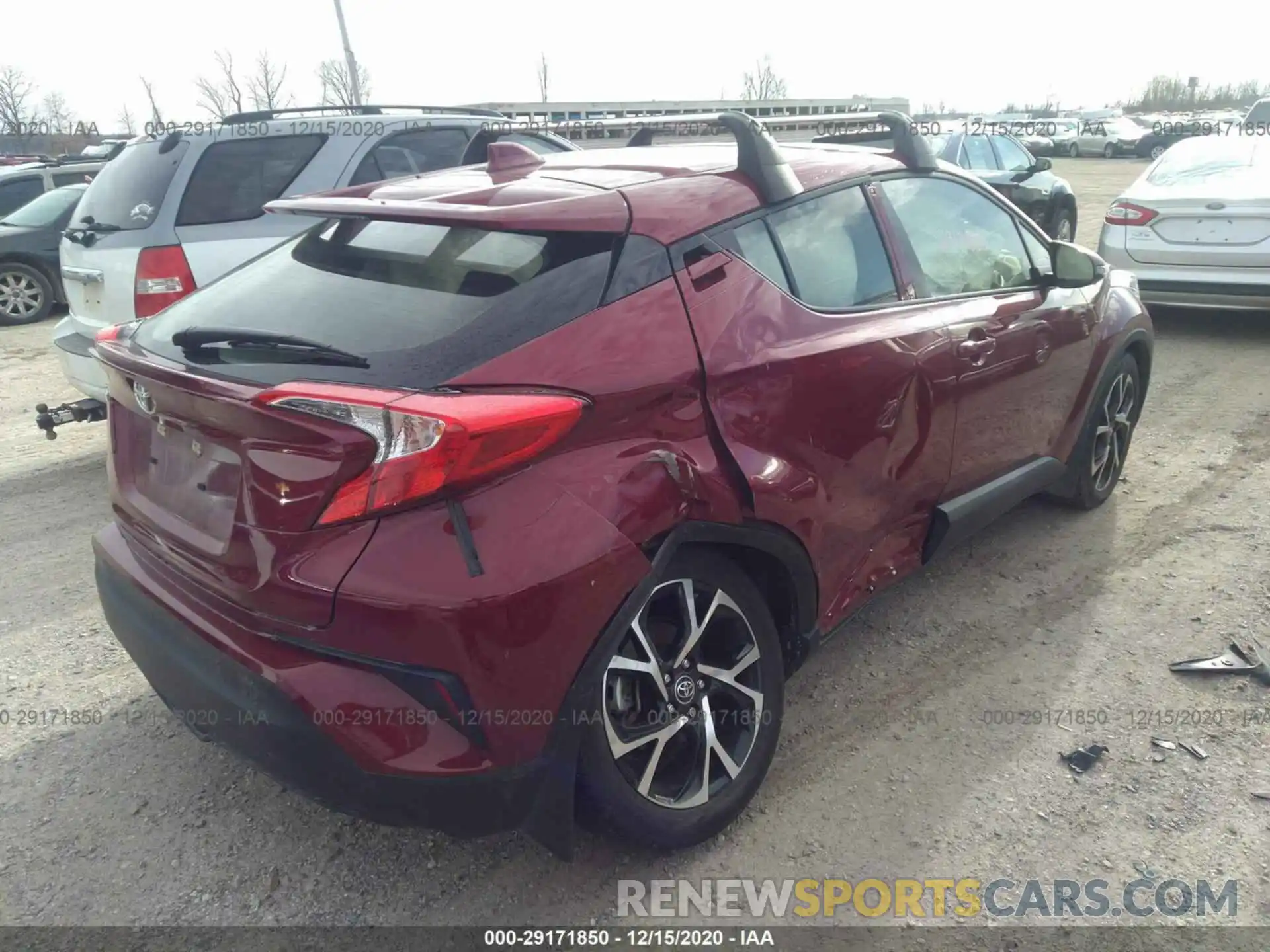 4 Photograph of a damaged car JTNKHMBX0K1051364 TOYOTA C-HR 2019