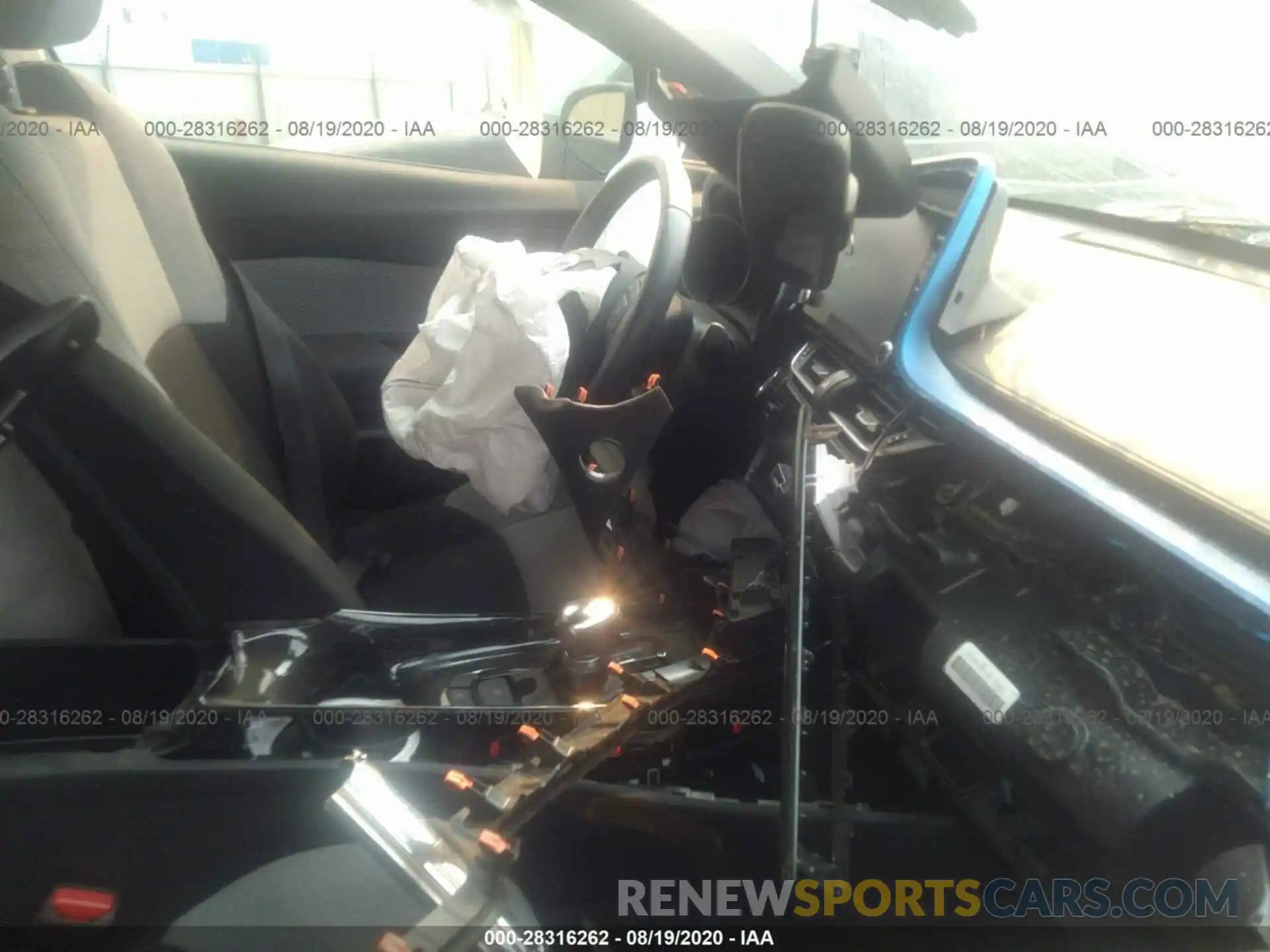 5 Photograph of a damaged car JTNKHMBX0K1051736 TOYOTA C-HR 2019