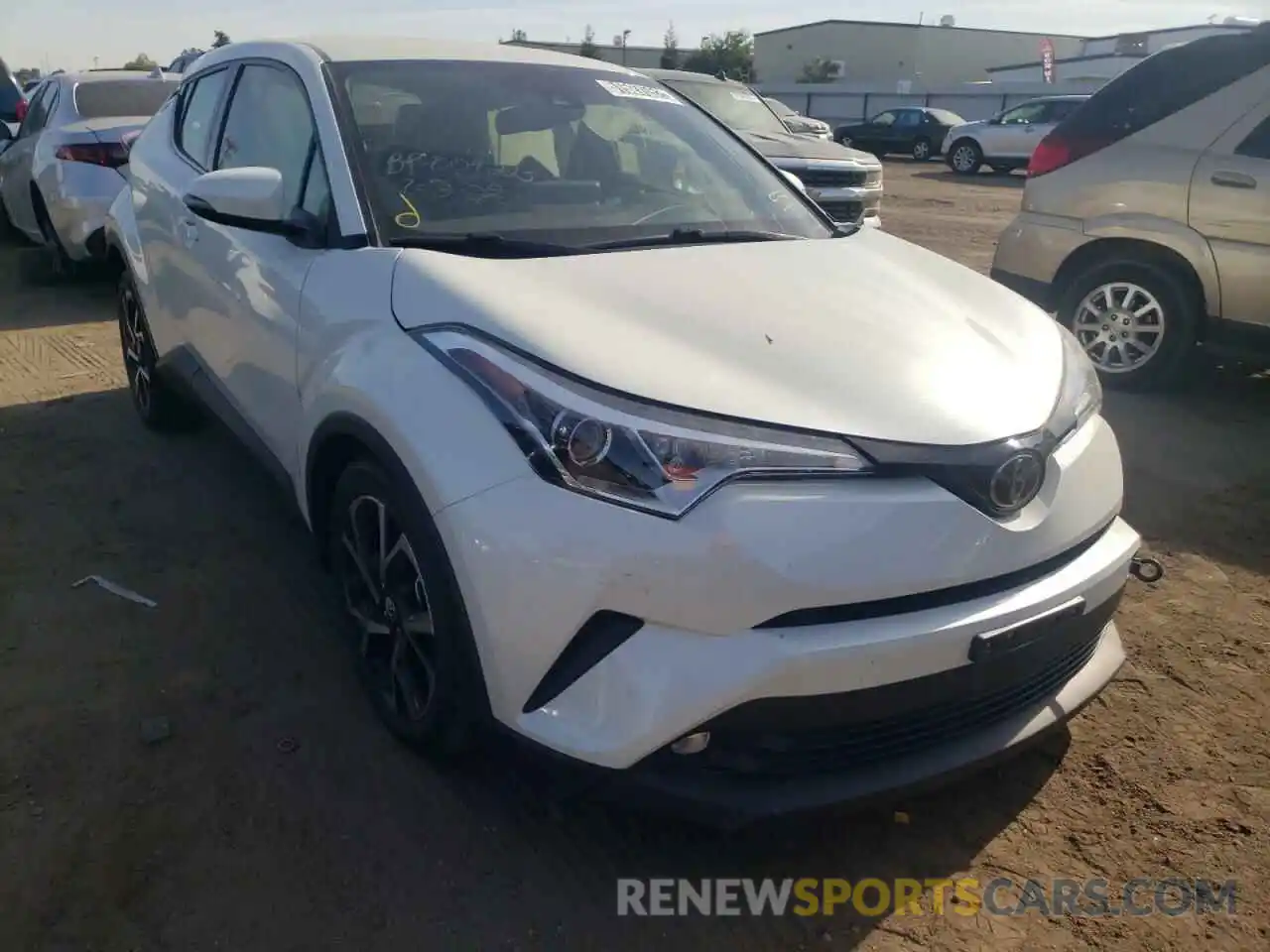 1 Photograph of a damaged car JTNKHMBX0K1052143 TOYOTA C-HR 2019