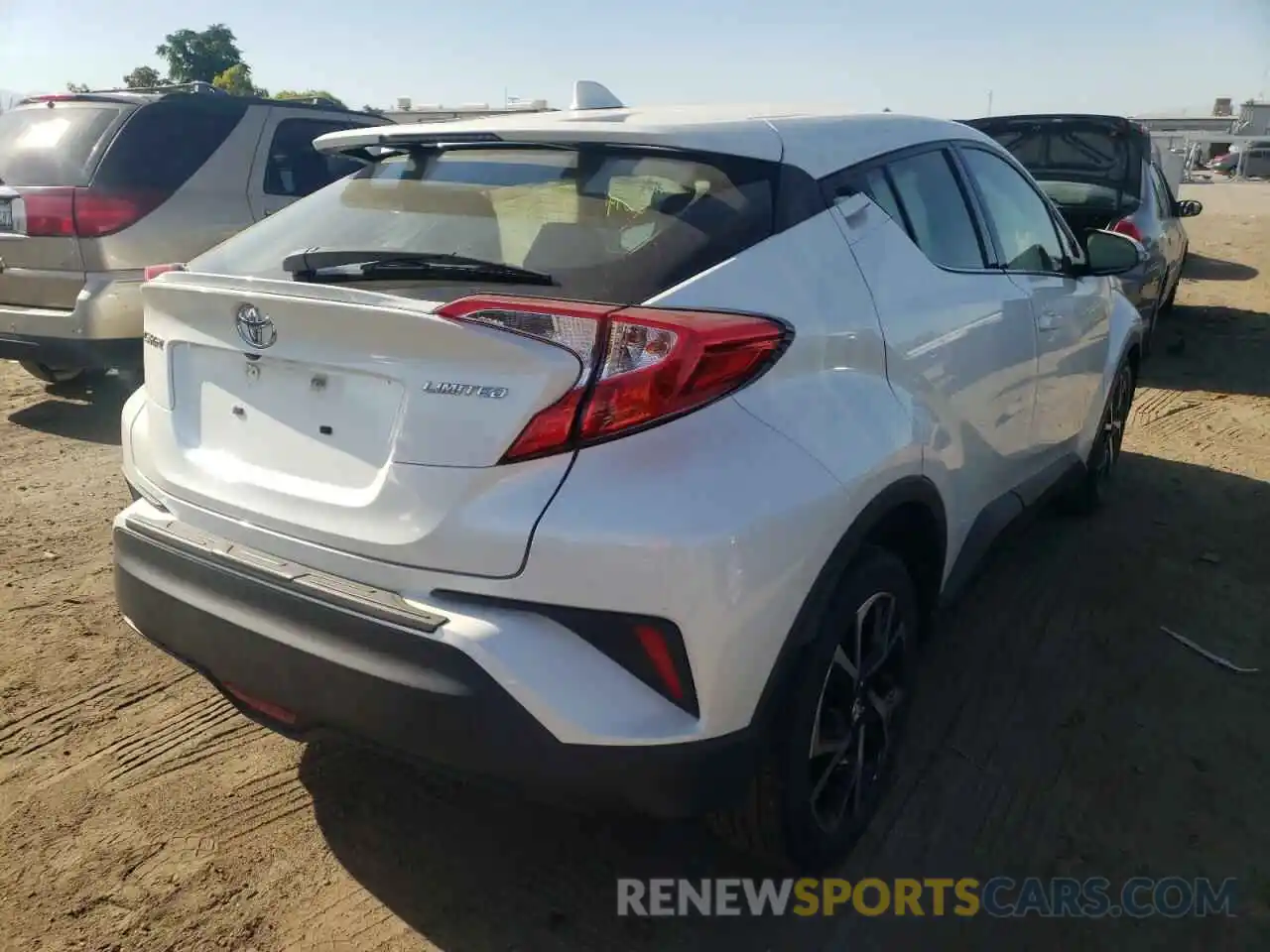 4 Photograph of a damaged car JTNKHMBX0K1052143 TOYOTA C-HR 2019