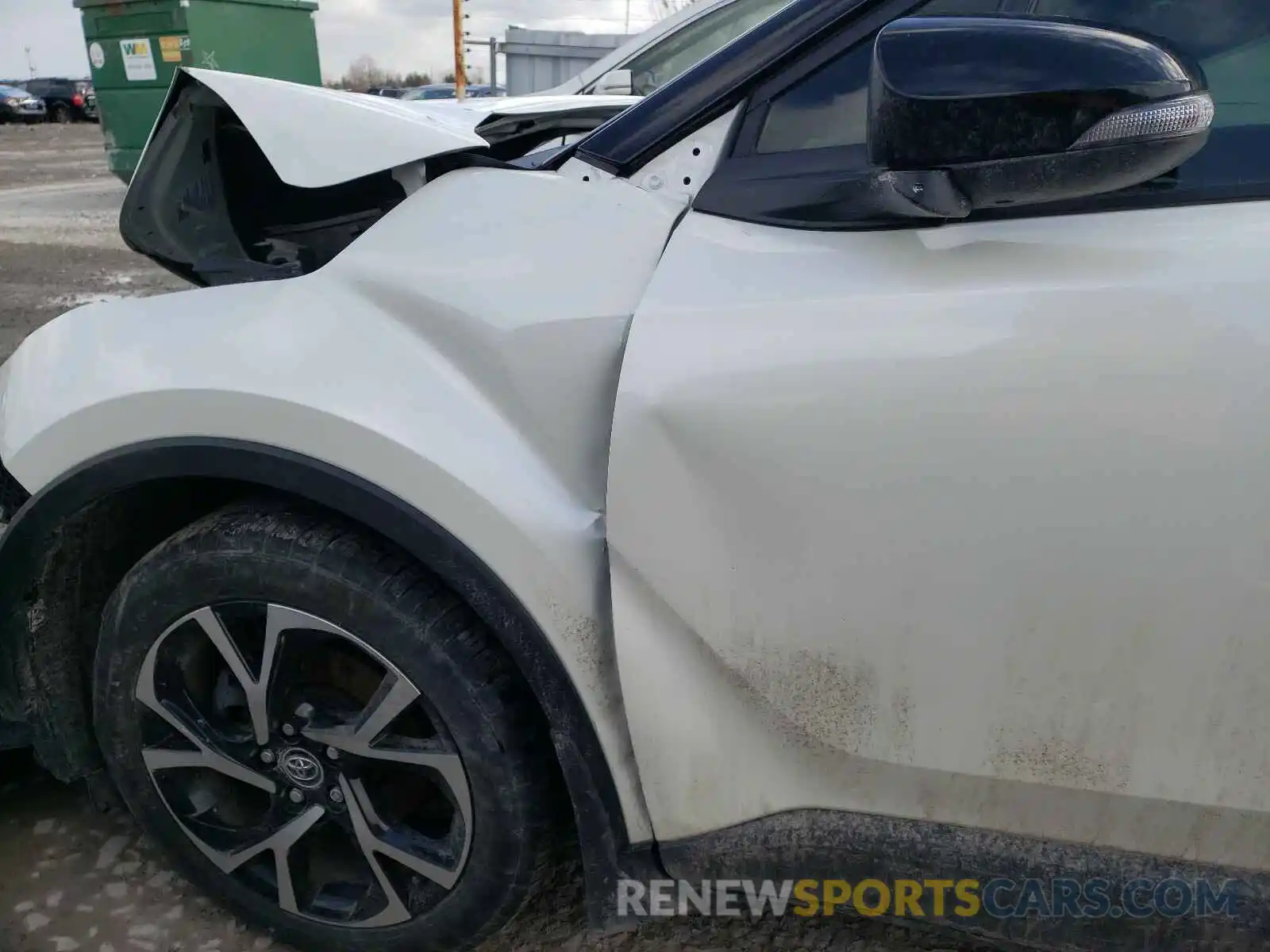 9 Photograph of a damaged car JTNKHMBX0K1053499 TOYOTA C-HR 2019