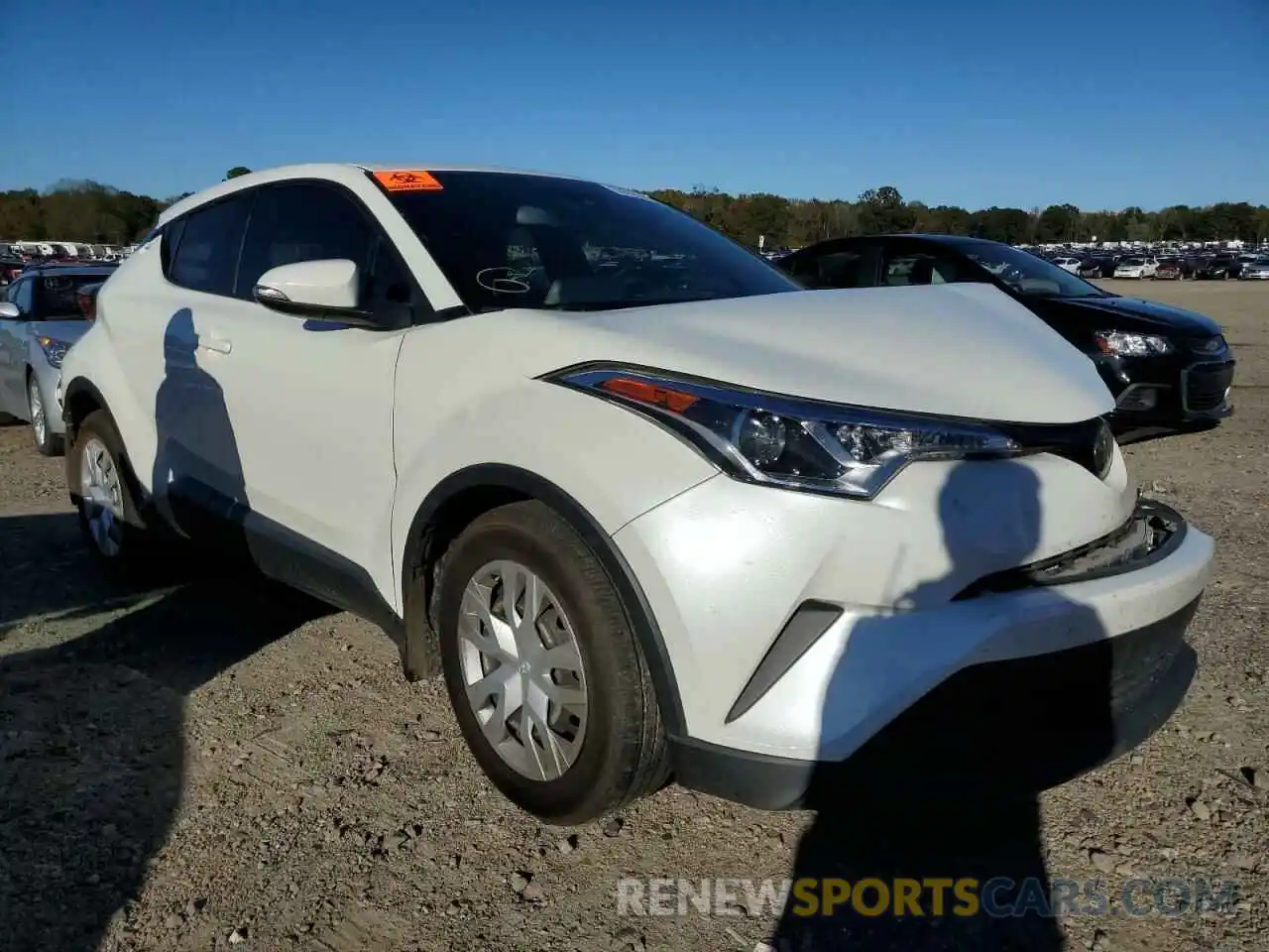 1 Photograph of a damaged car JTNKHMBX0K1054460 TOYOTA C-HR 2019