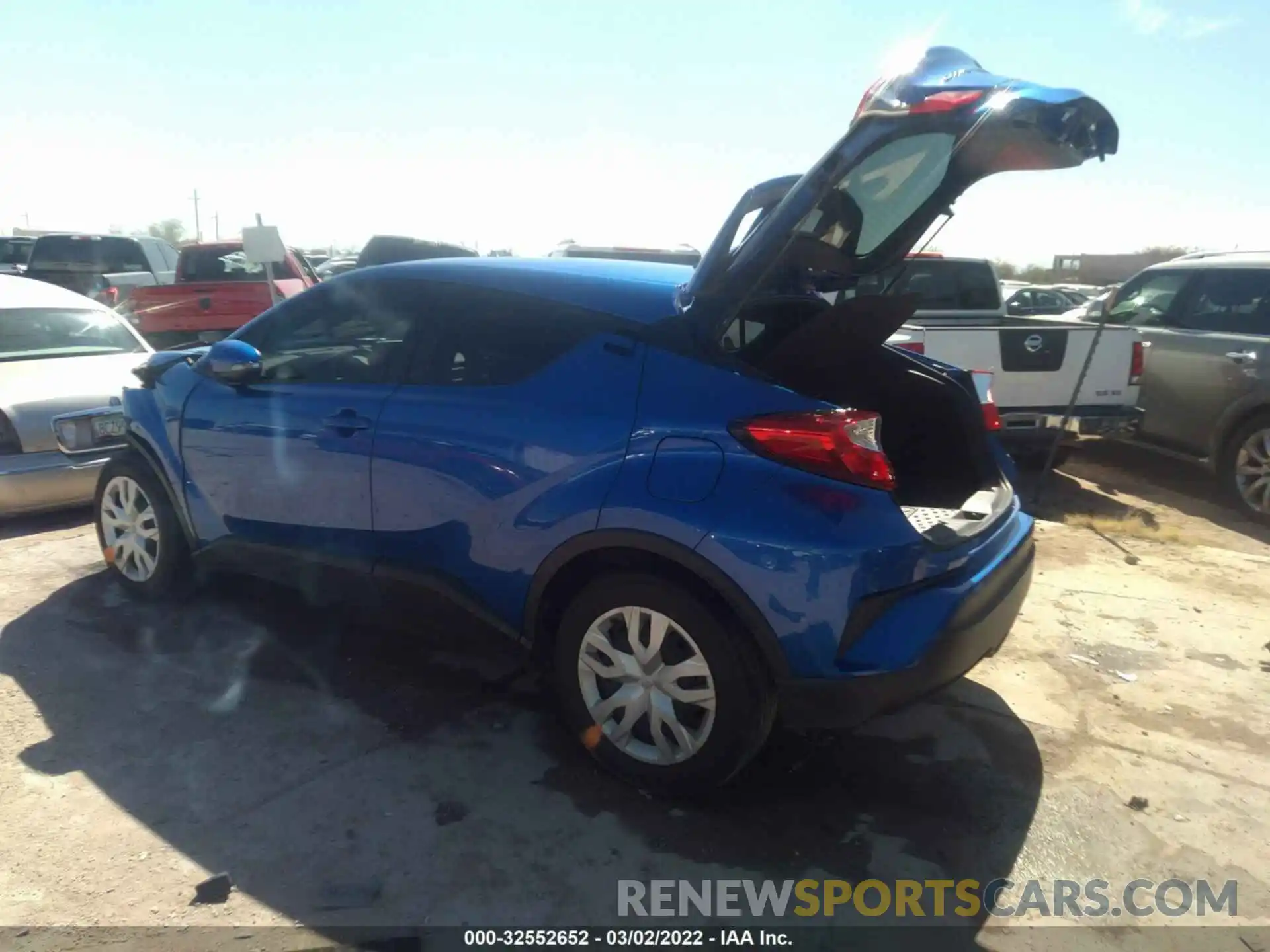 3 Photograph of a damaged car JTNKHMBX0K1054636 TOYOTA C-HR 2019