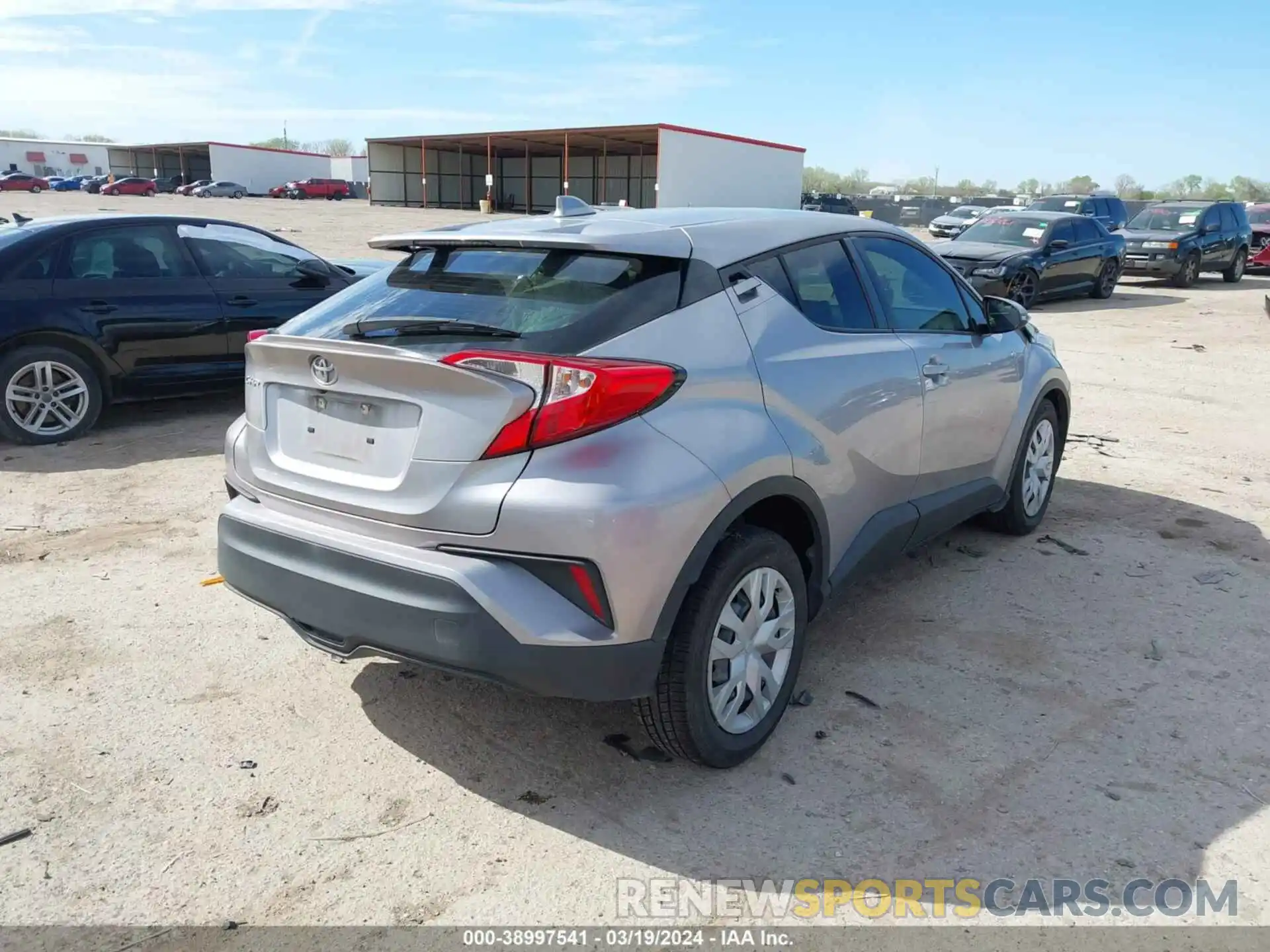 4 Photograph of a damaged car JTNKHMBX0K1056645 TOYOTA C-HR 2019