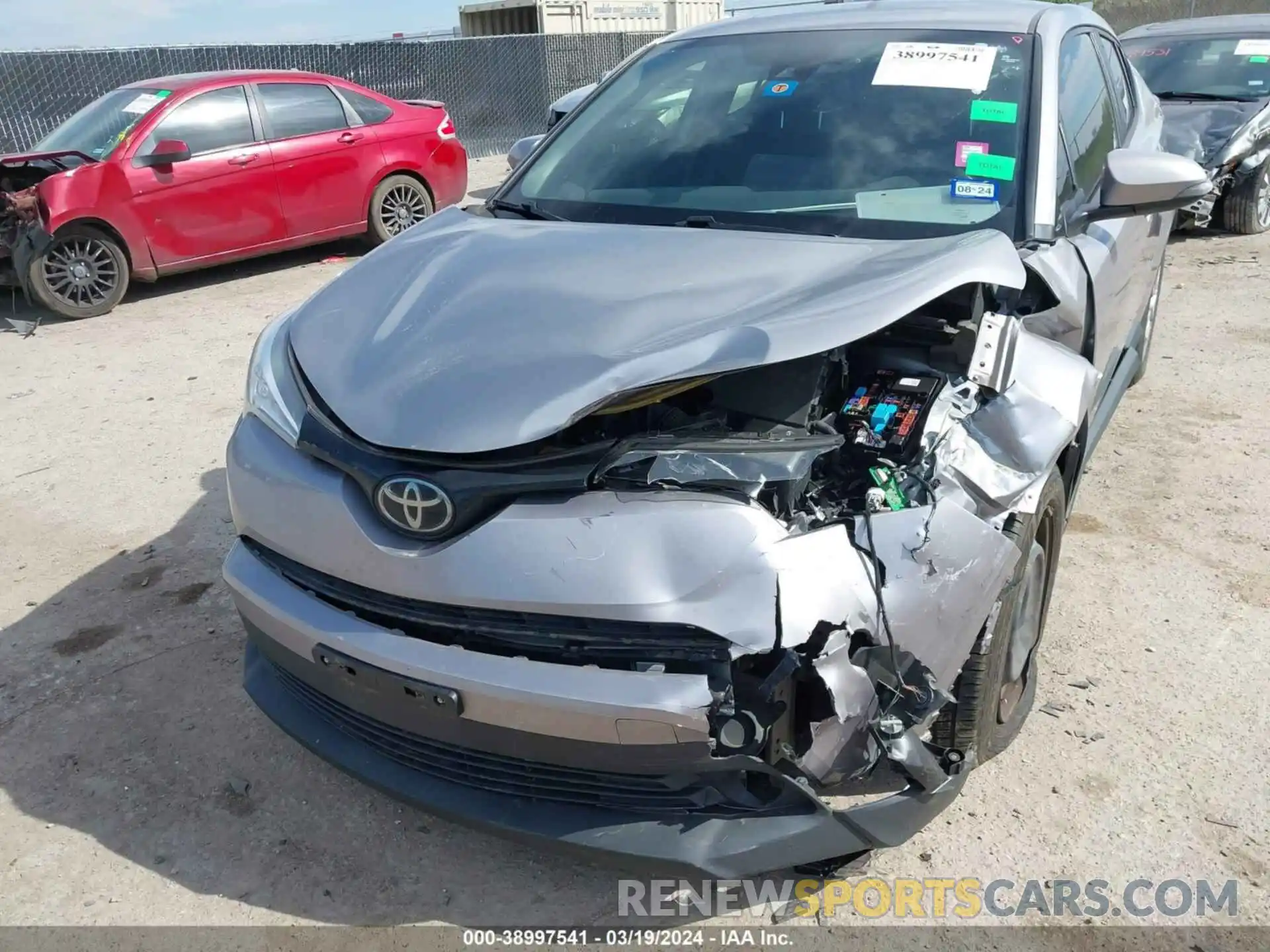 6 Photograph of a damaged car JTNKHMBX0K1056645 TOYOTA C-HR 2019