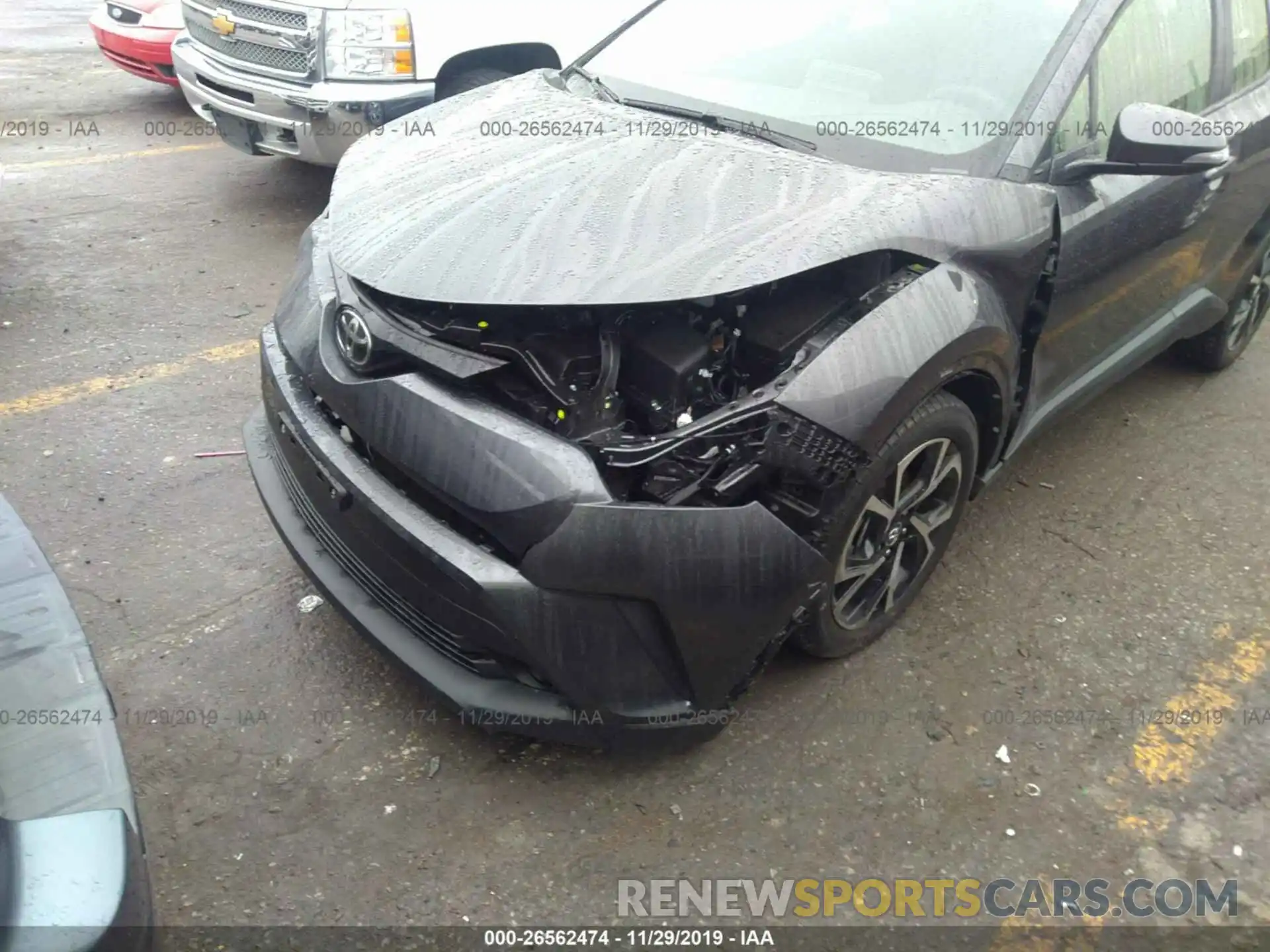 6 Photograph of a damaged car JTNKHMBX0K1056886 TOYOTA C-HR 2019