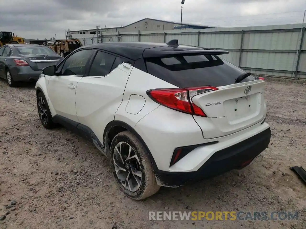 3 Фотография поврежденного автомобиля JTNKHMBX0K1057939 TOYOTA C-HR 2019