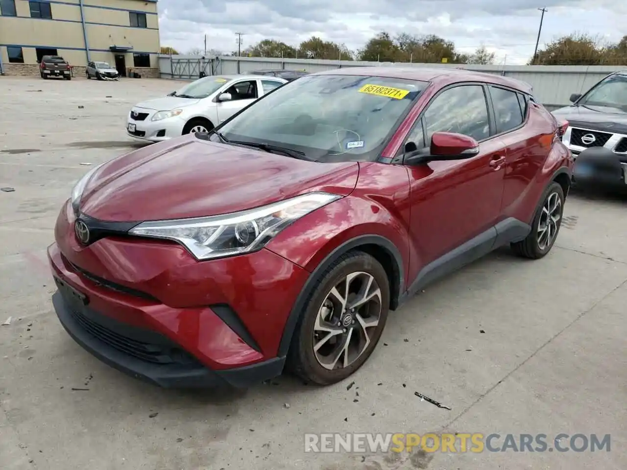 2 Photograph of a damaged car JTNKHMBX0K1058279 TOYOTA C-HR 2019