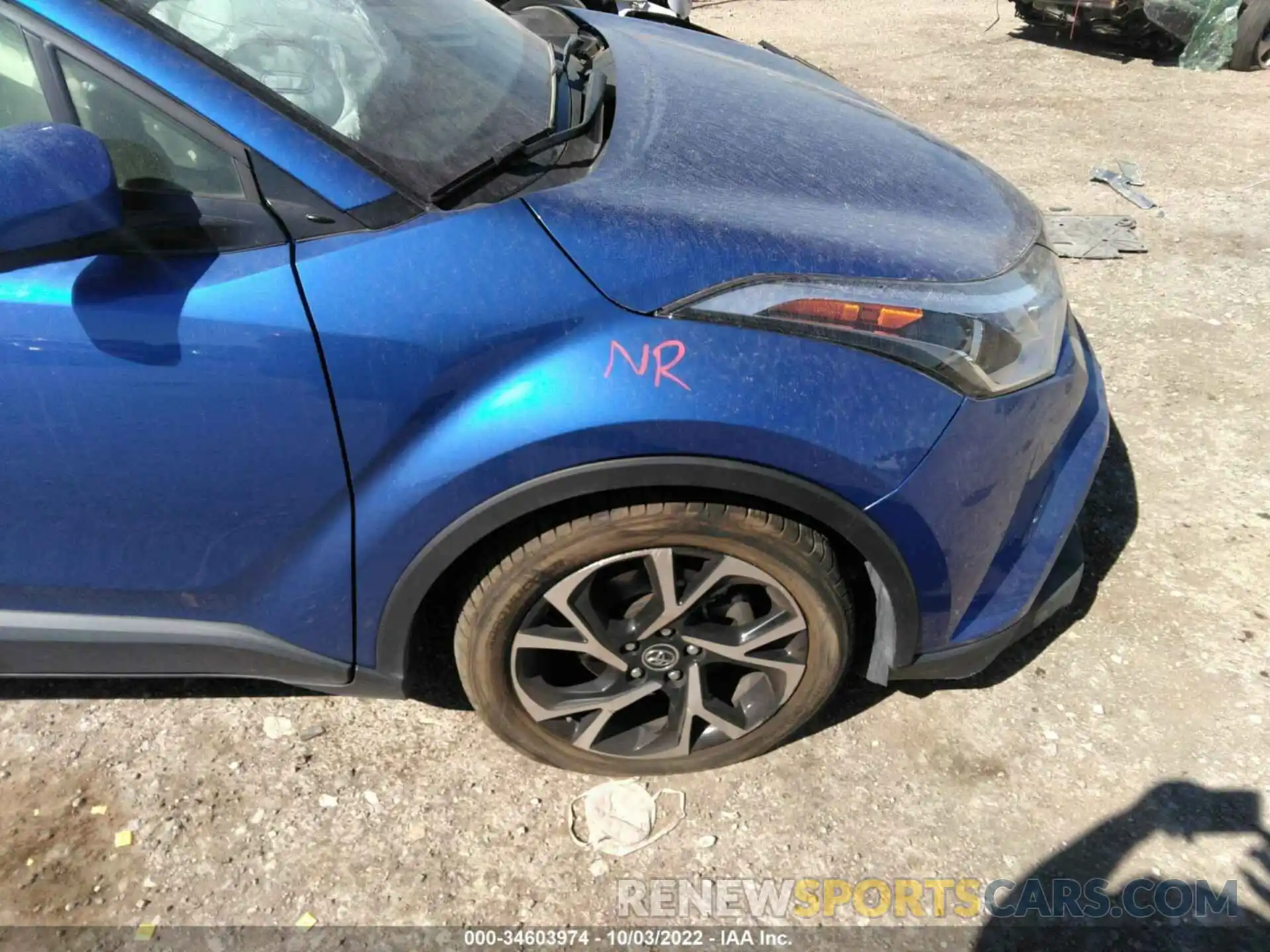 14 Photograph of a damaged car JTNKHMBX0K1059254 TOYOTA C-HR 2019