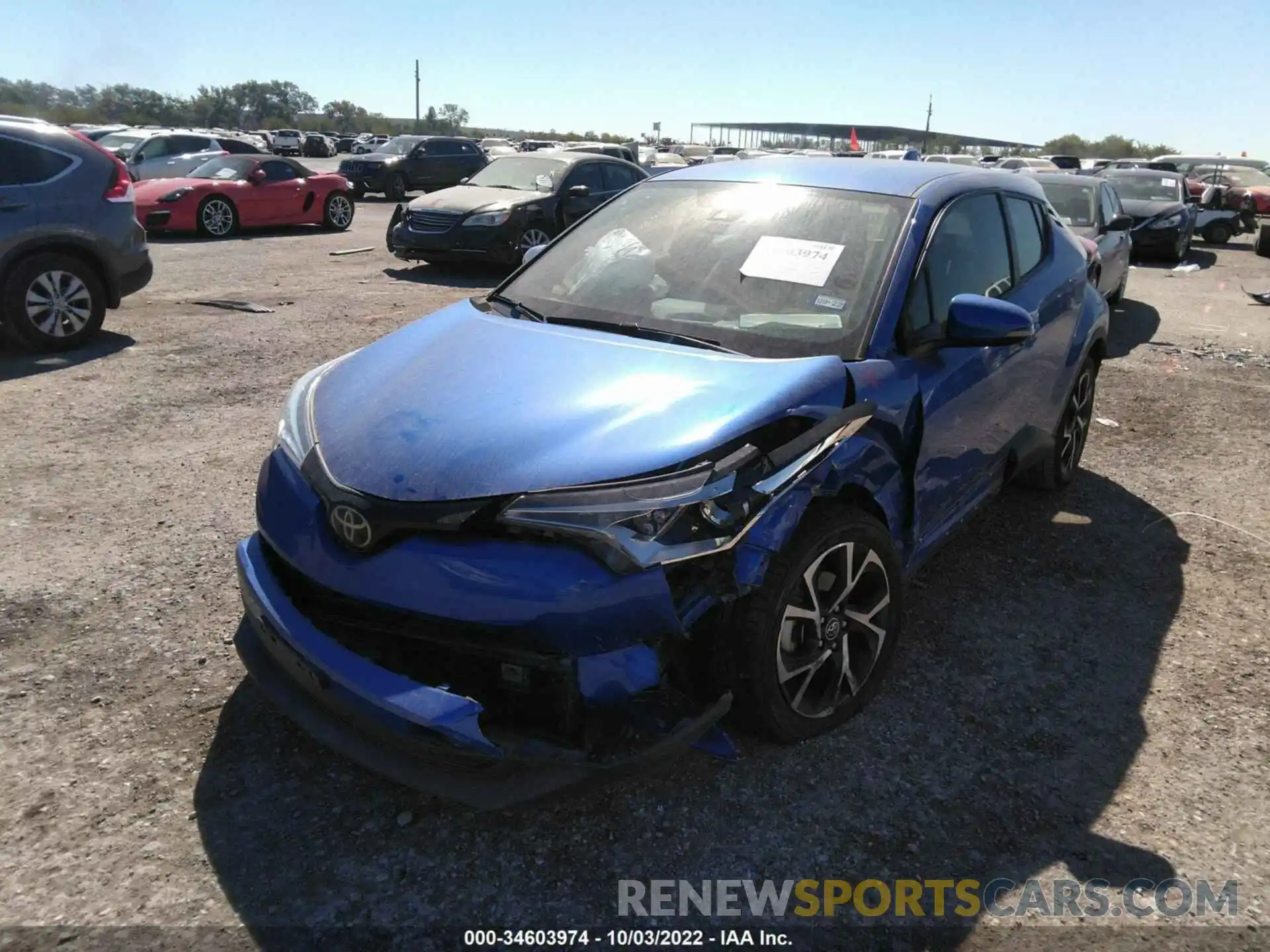 6 Photograph of a damaged car JTNKHMBX0K1059254 TOYOTA C-HR 2019