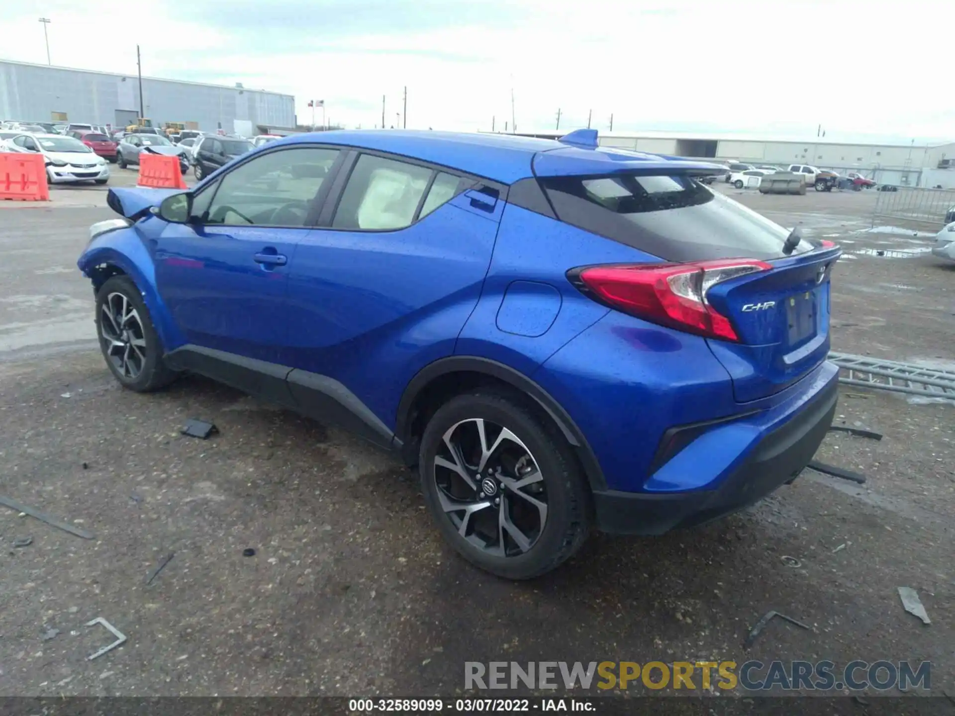 3 Photograph of a damaged car JTNKHMBX0K1059593 TOYOTA C-HR 2019