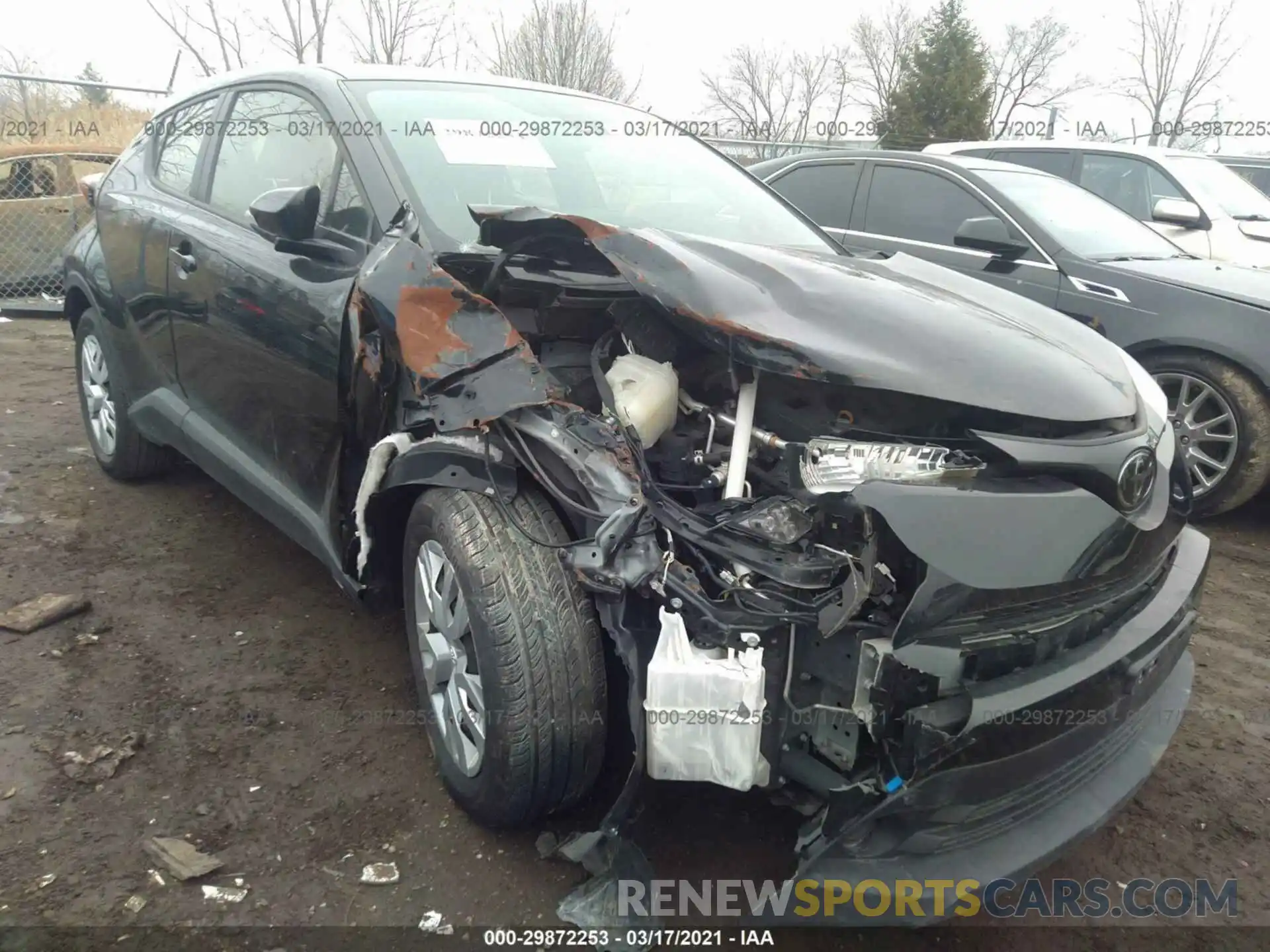 6 Photograph of a damaged car JTNKHMBX1K1013254 TOYOTA C-HR 2019