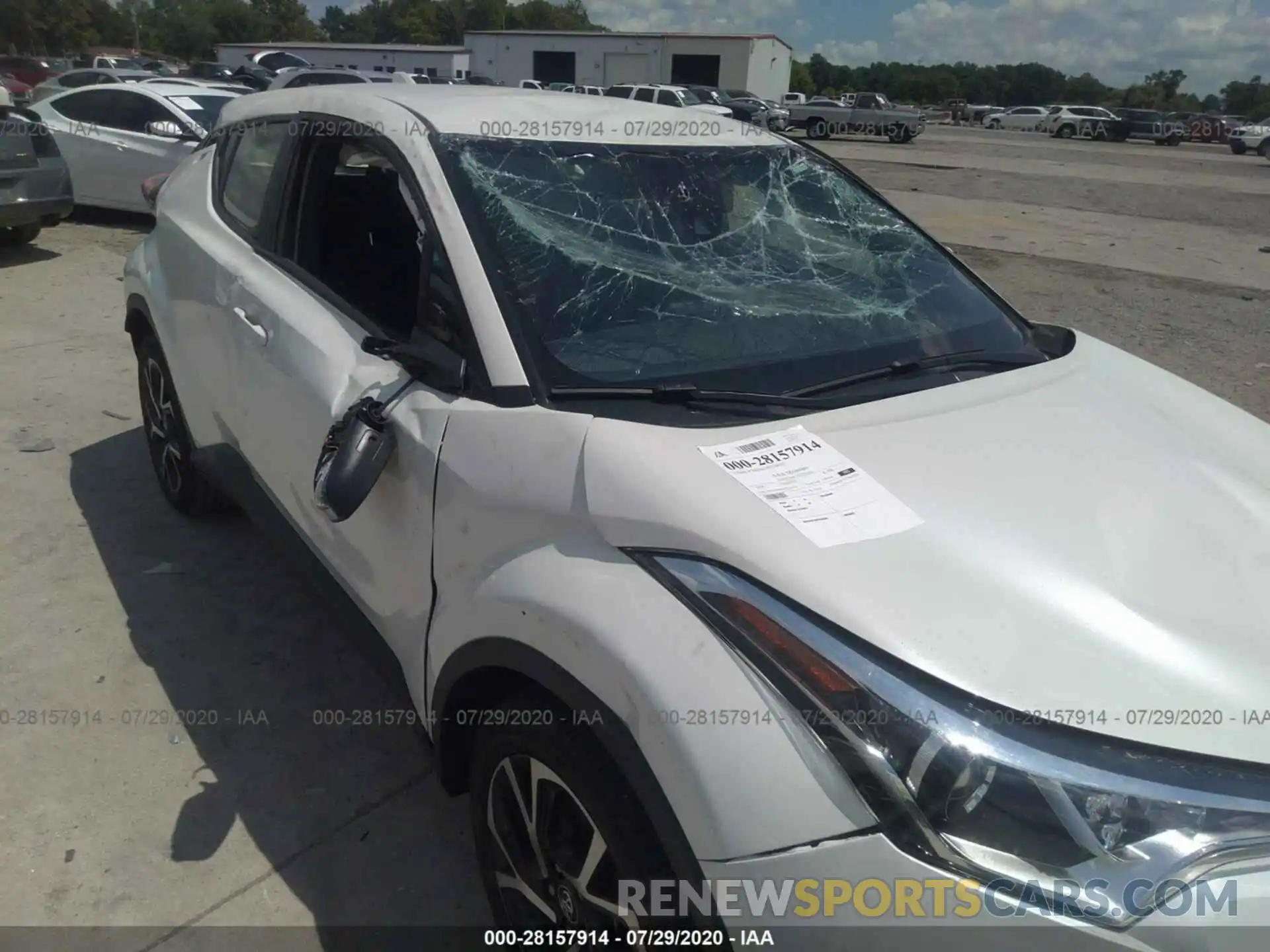 6 Photograph of a damaged car JTNKHMBX1K1013741 TOYOTA C-HR 2019