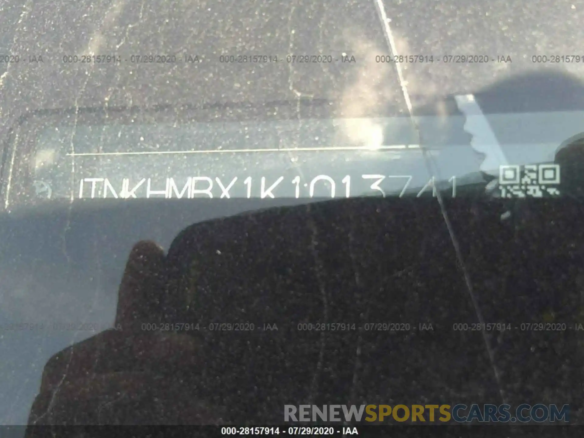 9 Photograph of a damaged car JTNKHMBX1K1013741 TOYOTA C-HR 2019