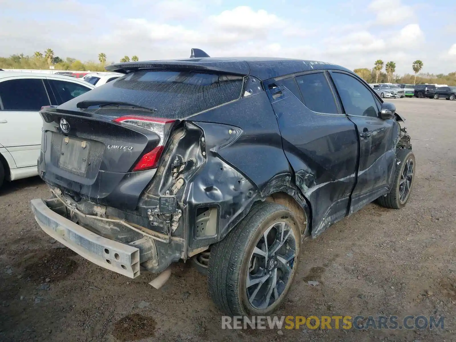 4 Photograph of a damaged car JTNKHMBX1K1015022 TOYOTA C-HR 2019