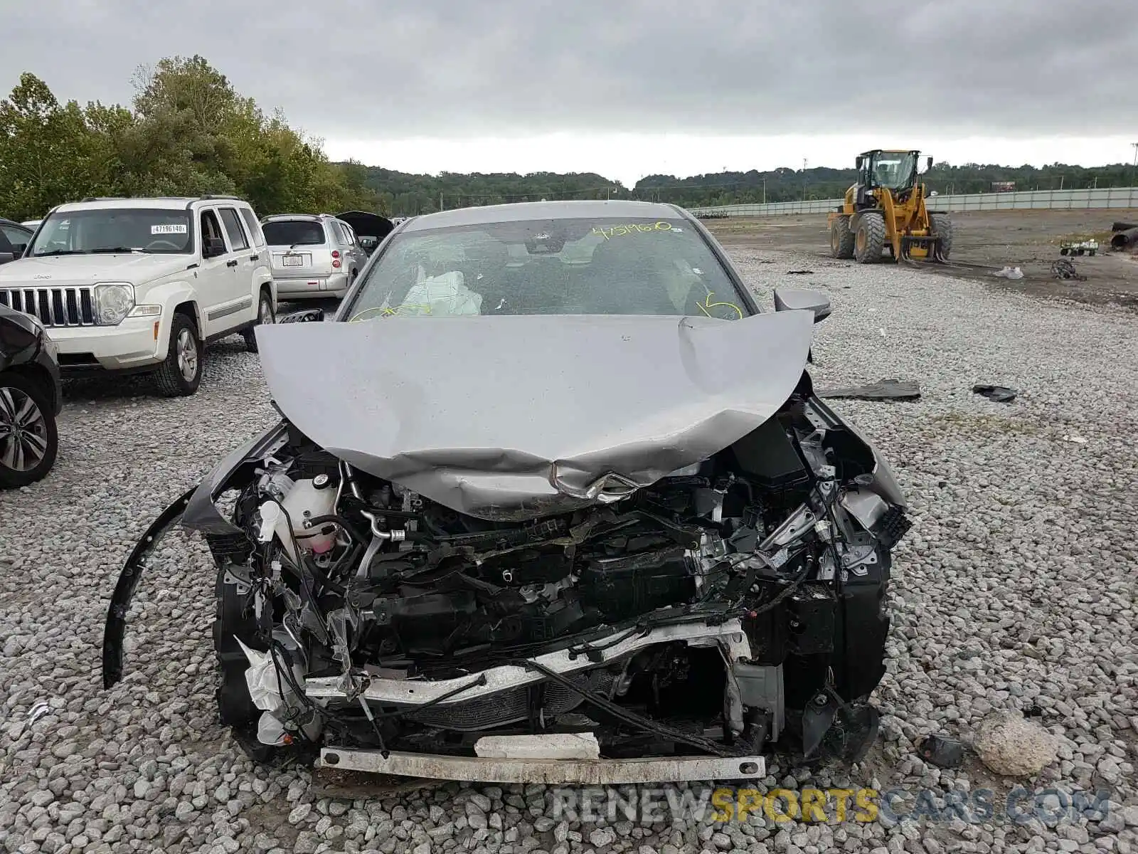 9 Photograph of a damaged car JTNKHMBX1K1015232 TOYOTA C-HR 2019